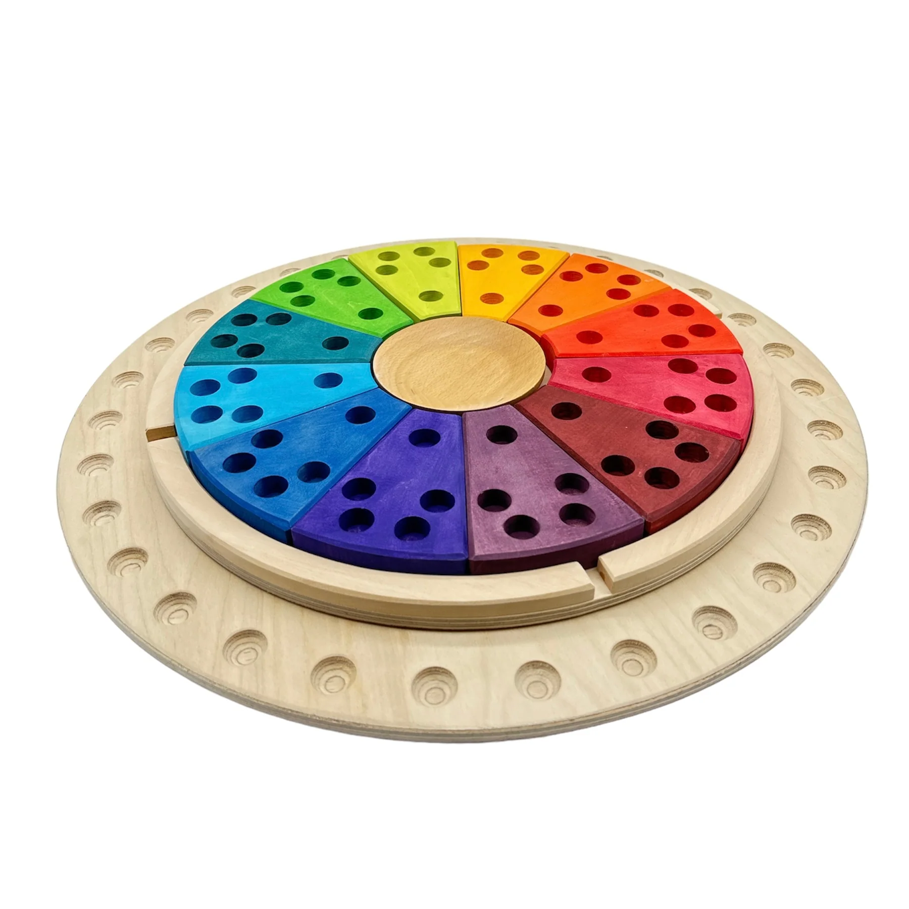 Handcrafted Open Ended Wooden Birthday Ring - Annual Calendar Ring - Image 4