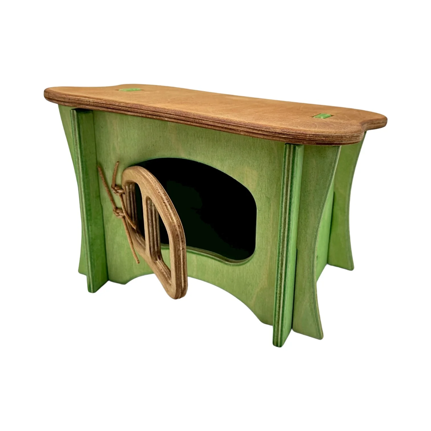 Handcrafted Open Ended Wooden Rabbit/Geese Hutch - Image 5