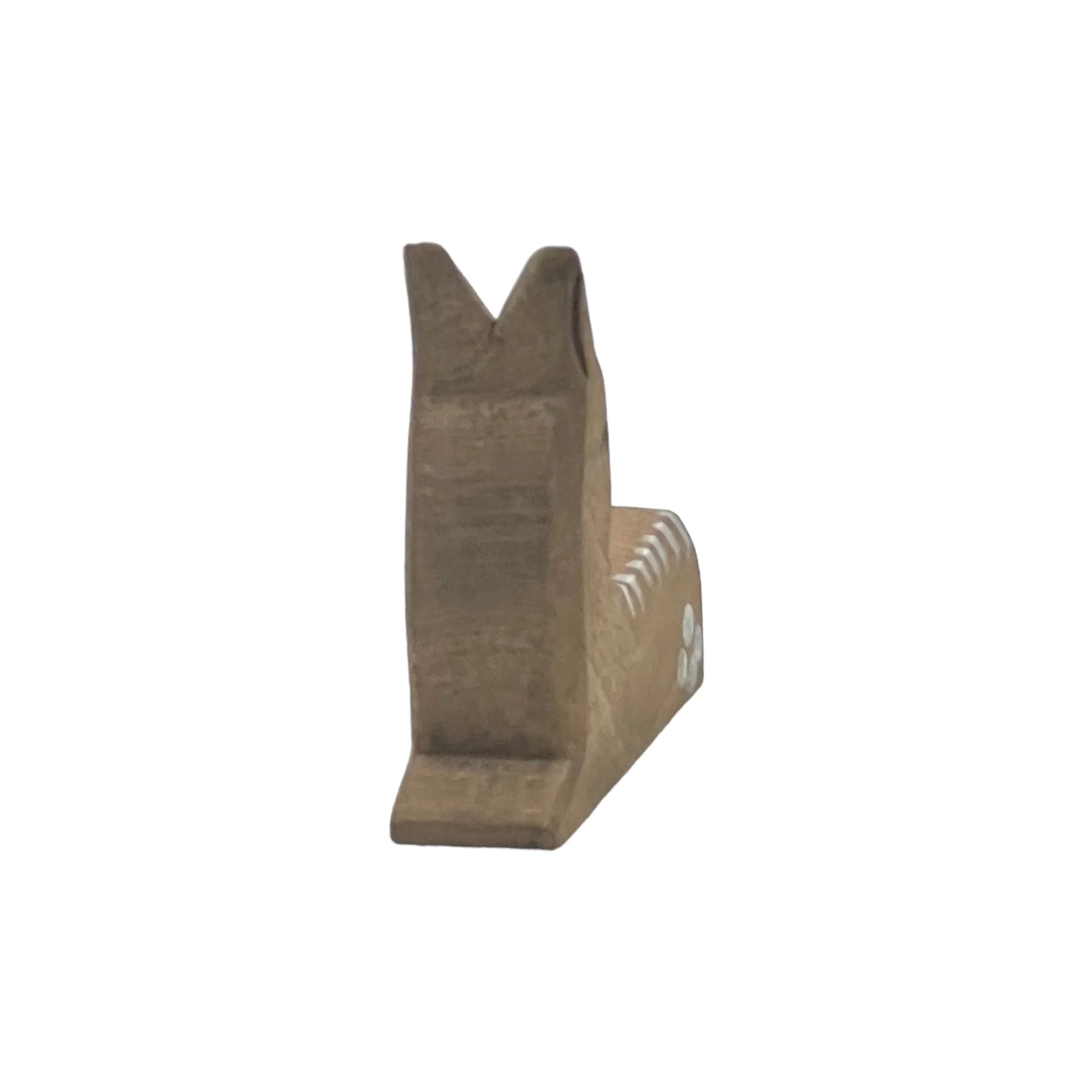 Handcrafted Open Ended Wooden Toy Animal - Deer Lying - Image 5