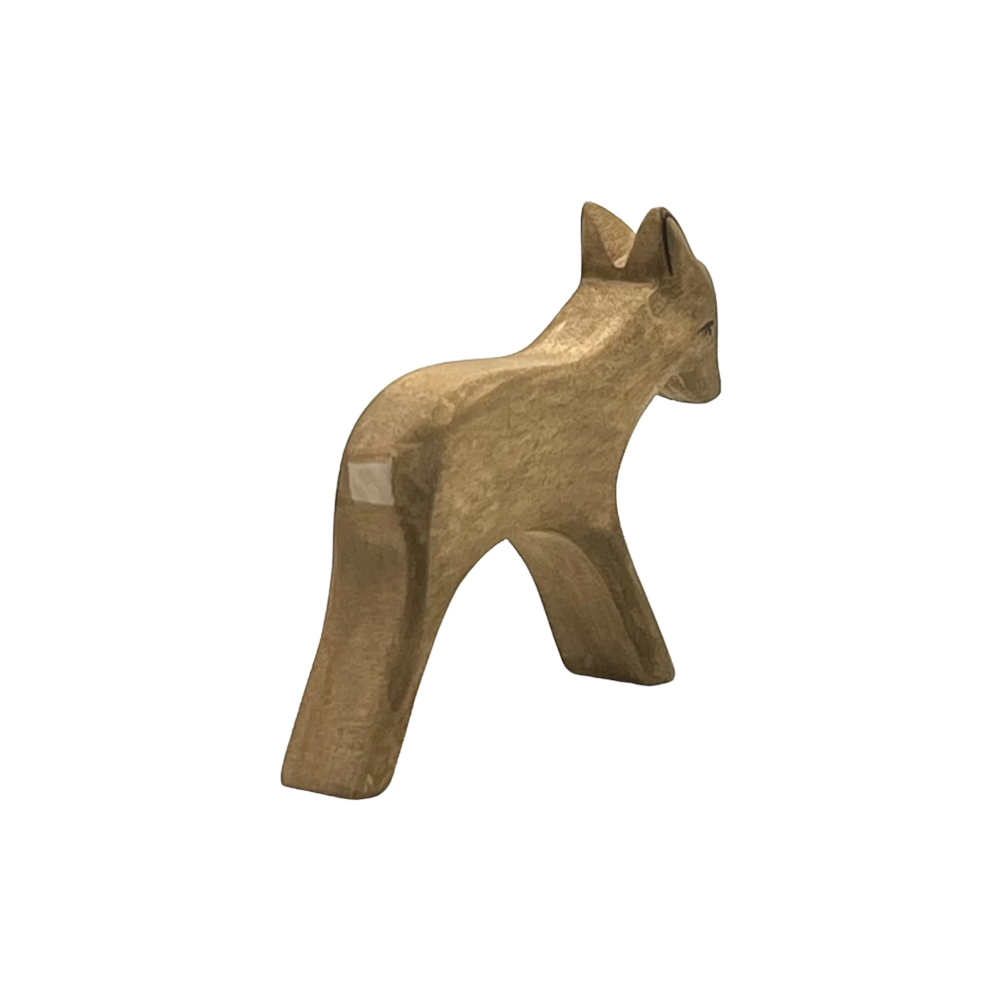 Handcrafted Open Ended Wooden Toy Animal - Deer standing - Image 2