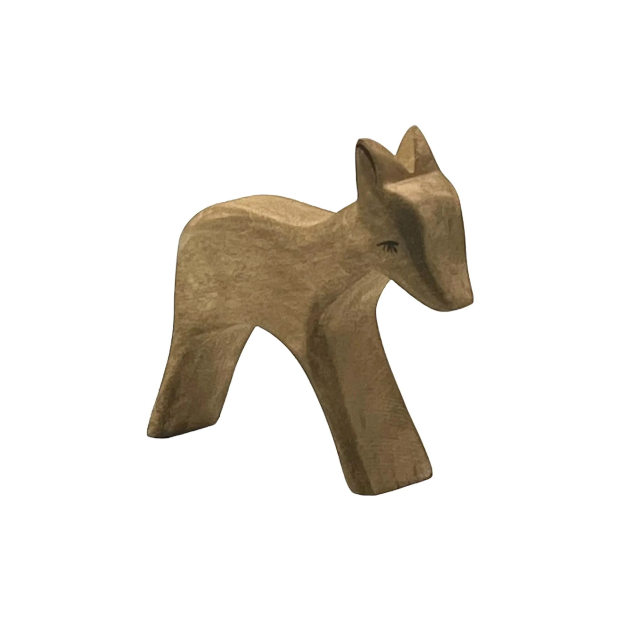 Handcrafted Open Ended Wooden Toy Animal - Deer standing - Image 4