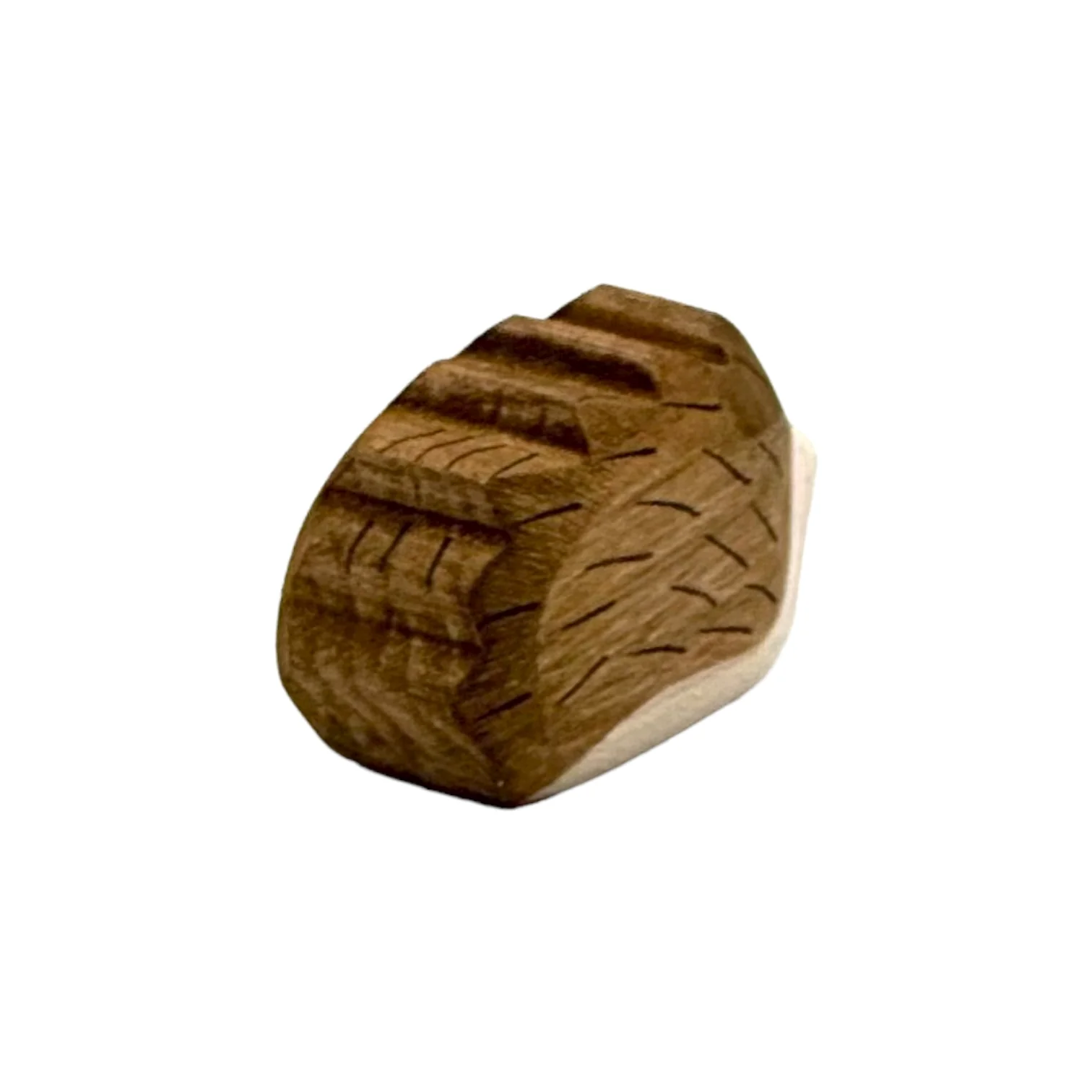Handcrafted Open Ended Wooden Toy Animal - Hedgehog small - Image 5