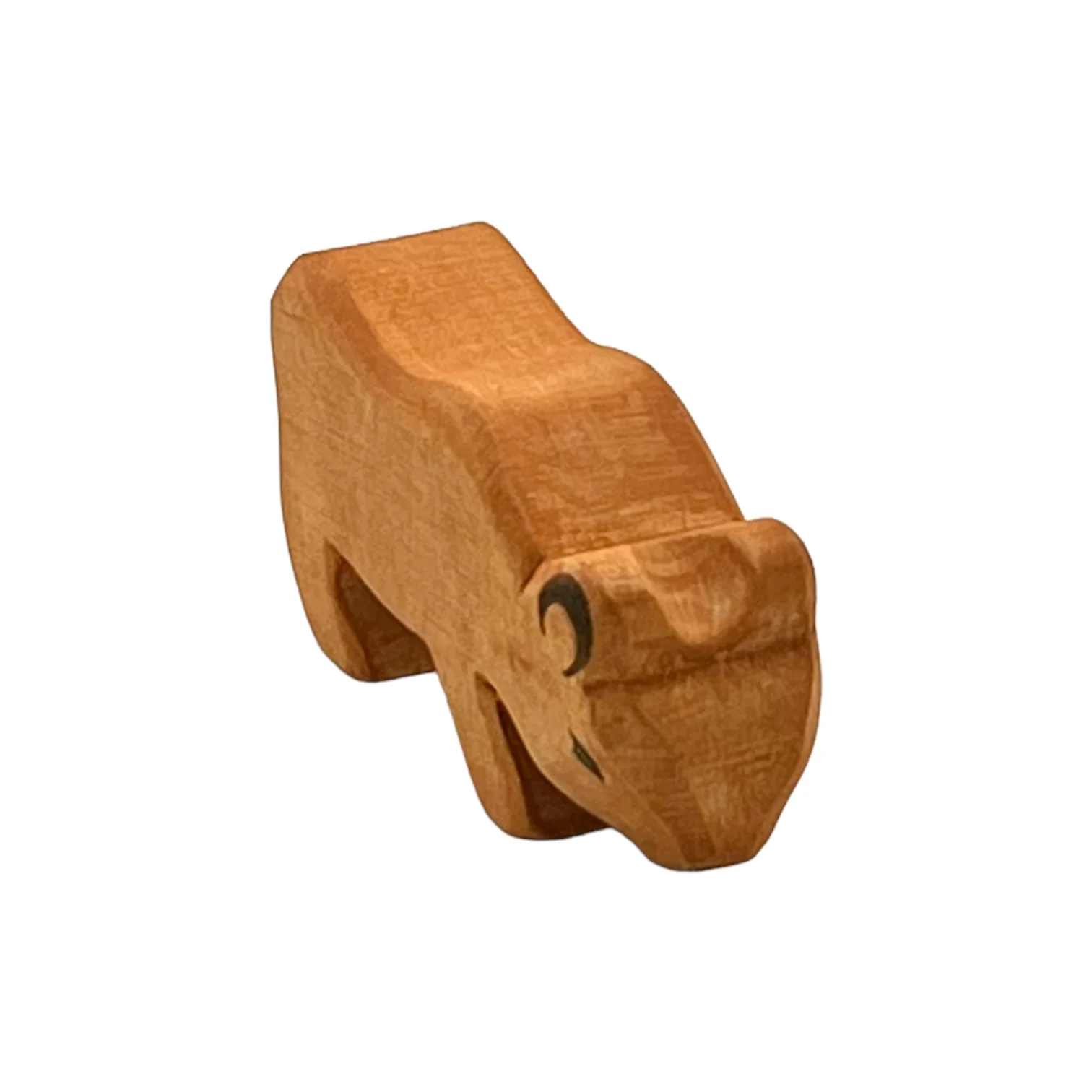 Handcrafted Open Ended Wooden Toy Animal - Lion Cub - Image 2