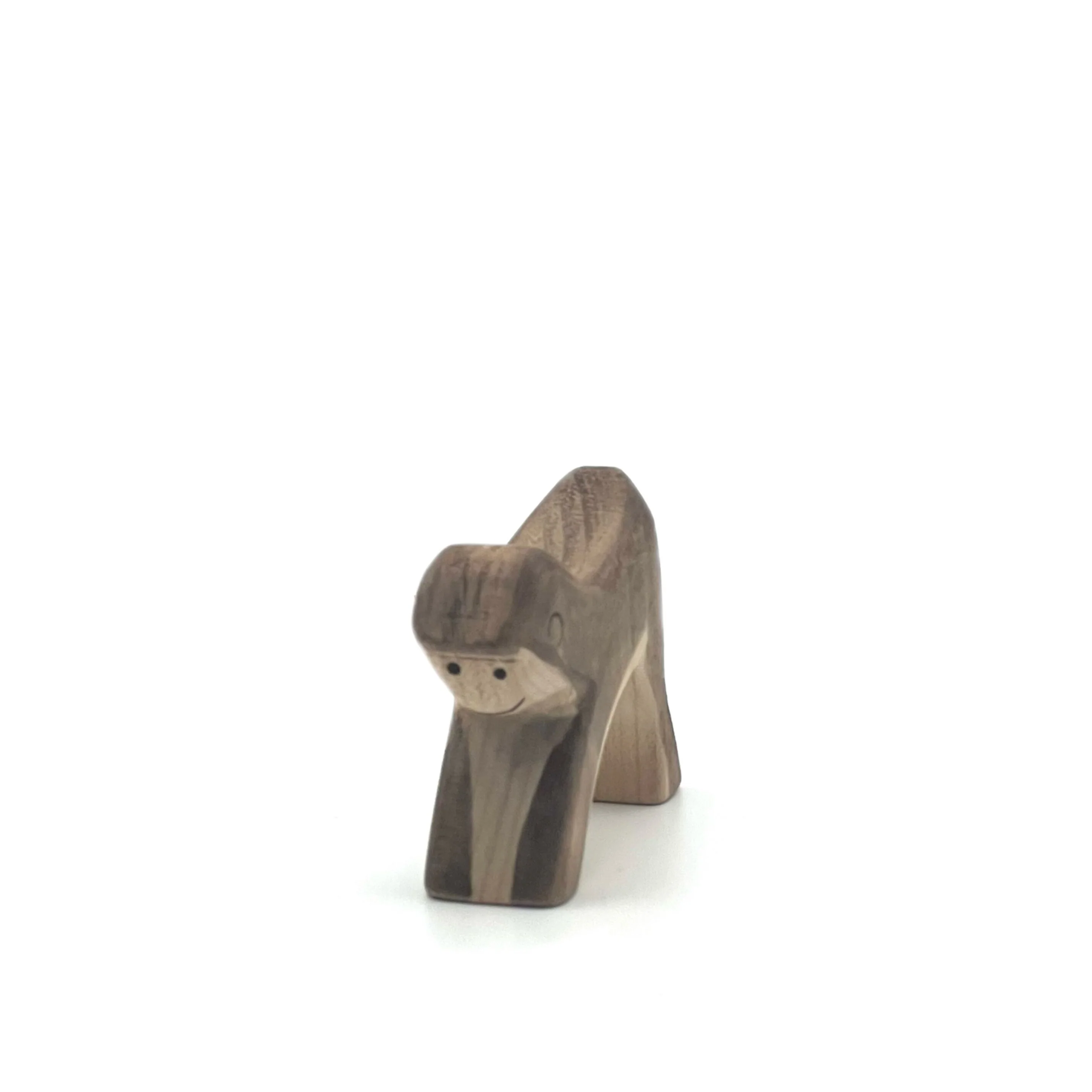 Handcrafted Open Ended Wooden Toy Animal - Monkey - Image 4