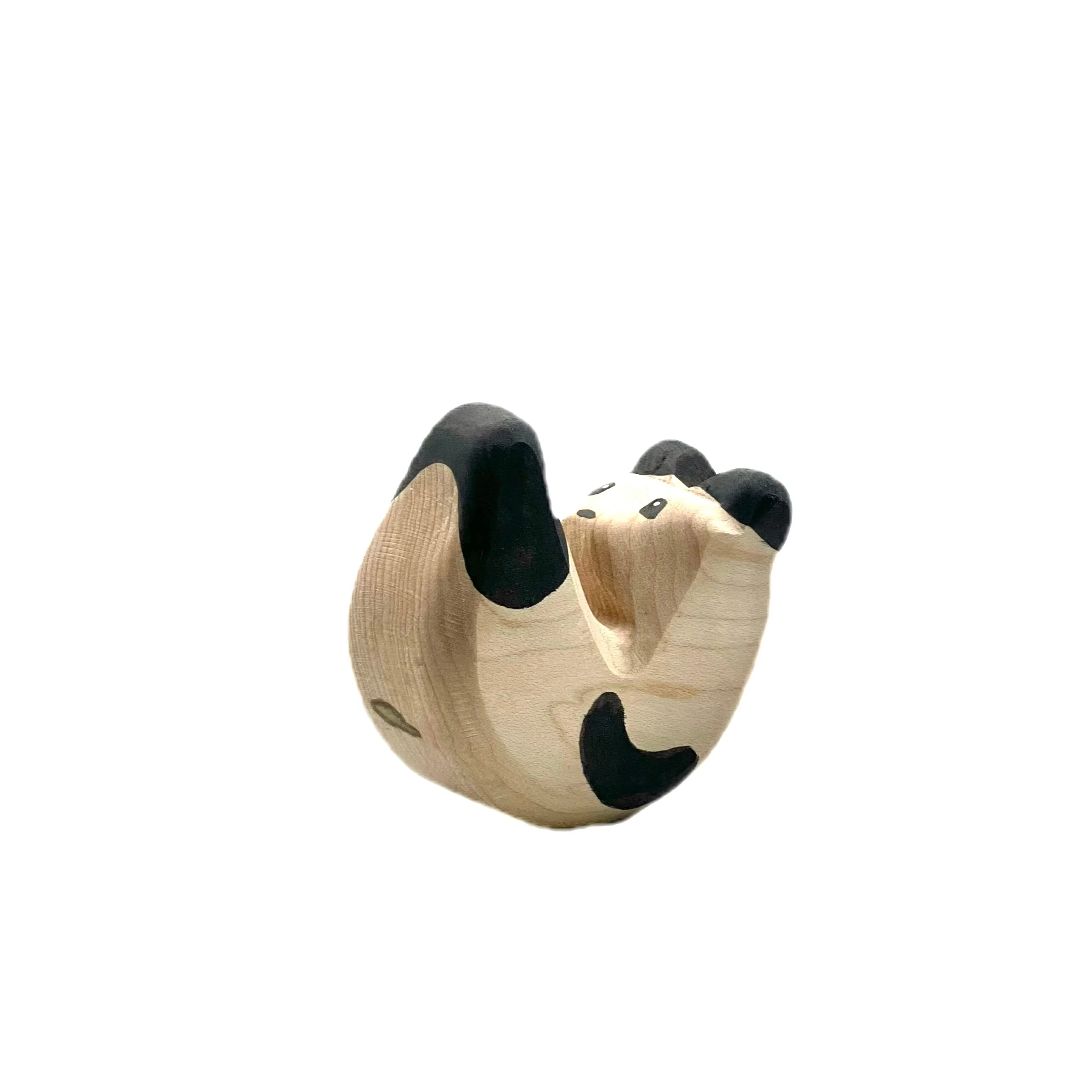 Handcrafted Open Ended Wooden Toy Animal - Panda Small - Image 2
