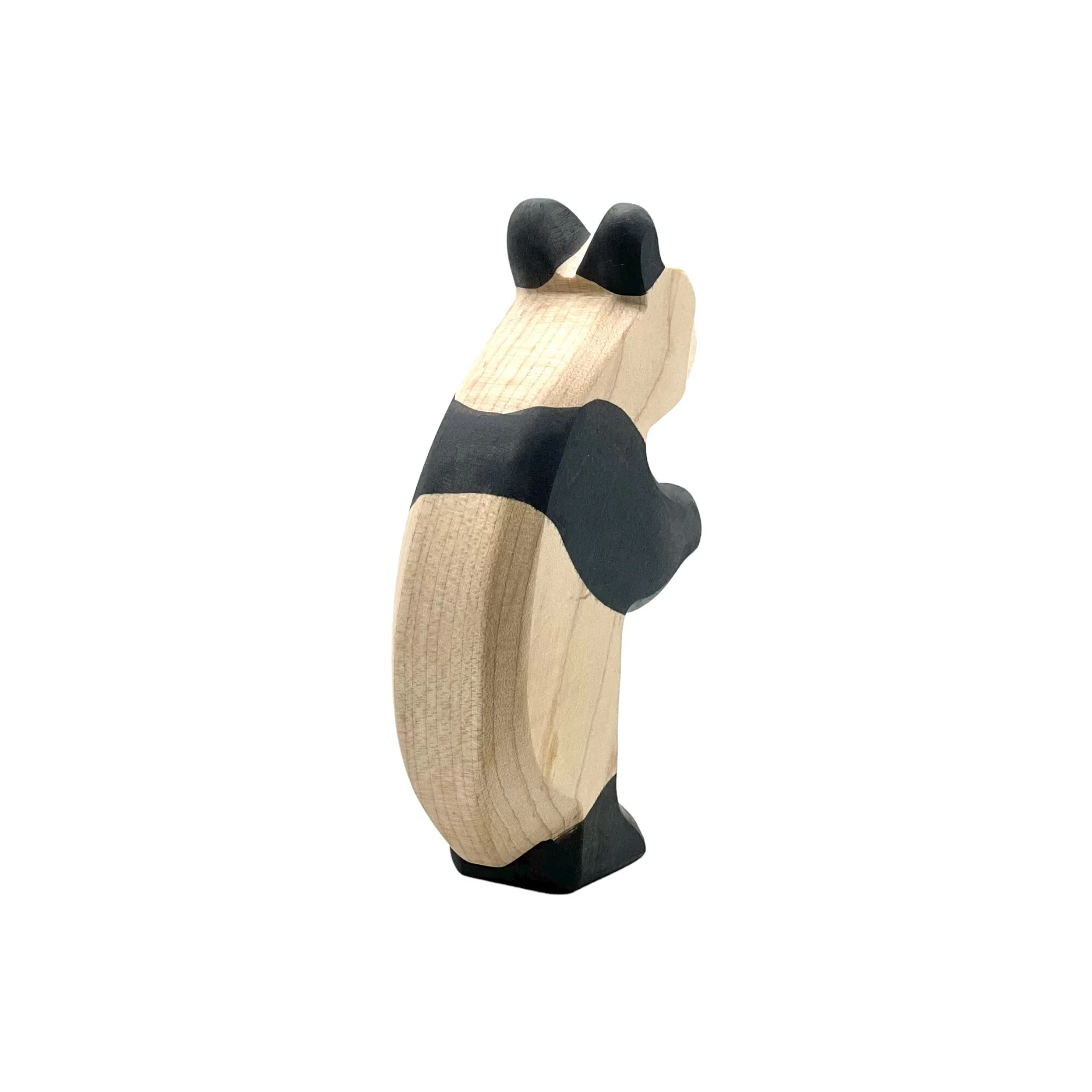 Handcrafted Open Ended Wooden Toy Animal - Panda Standing - Image 4