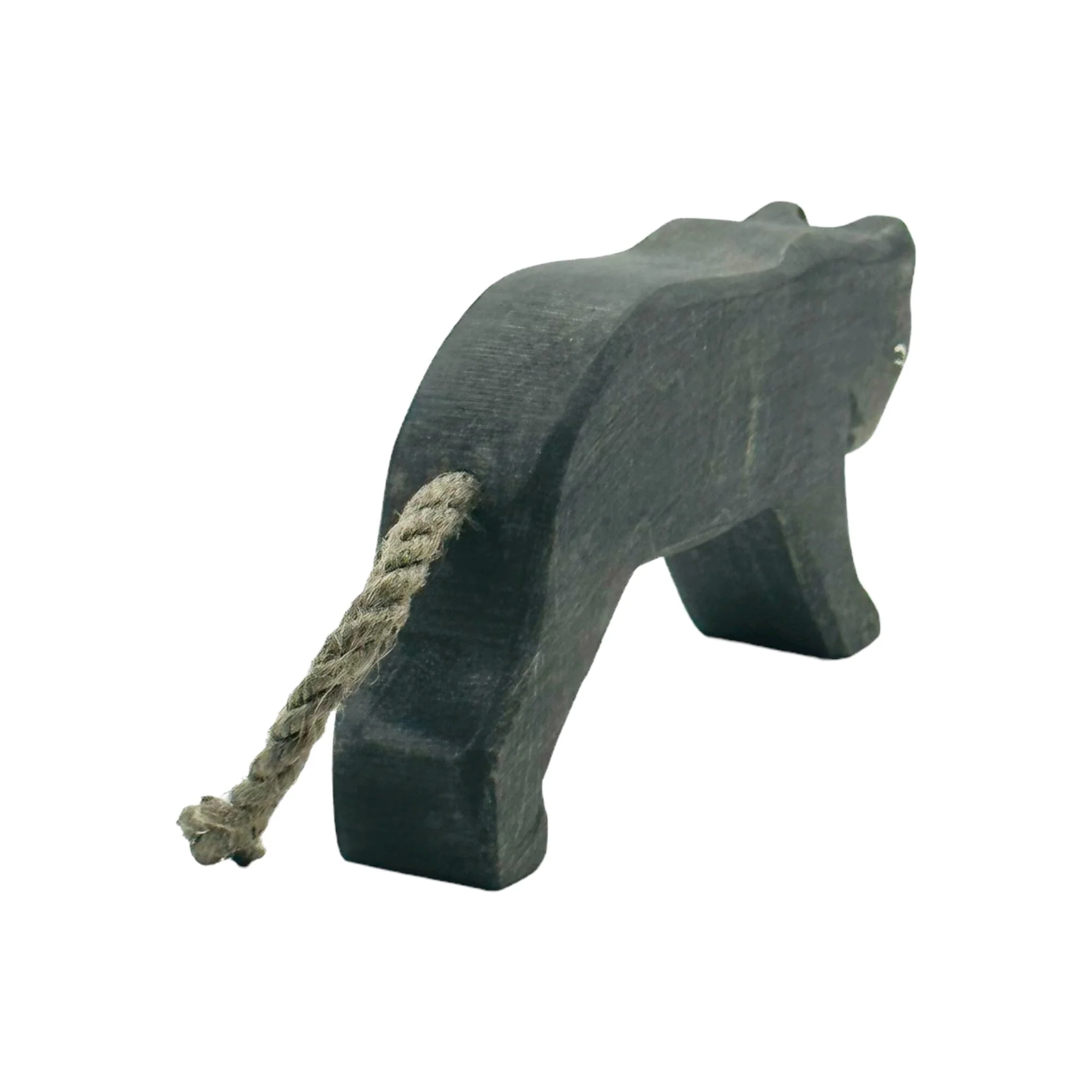 Handcrafted Open Ended Wooden Toy Animal - Panther - Image 4