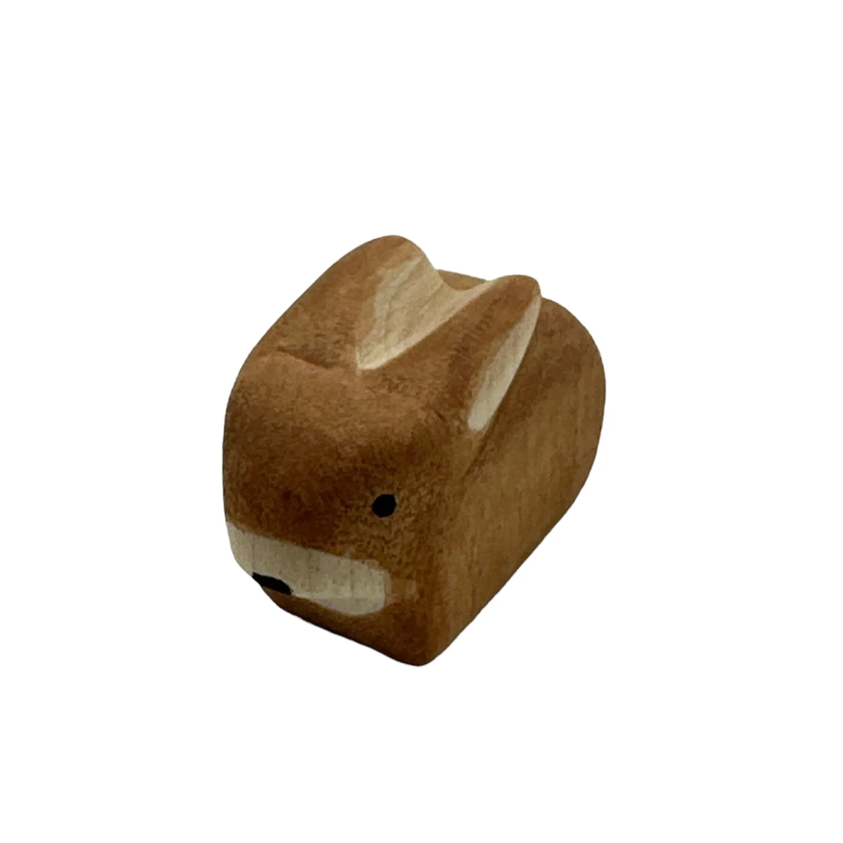 Handcrafted Open Ended Wooden Toy Animal - Rabbit small - Image 2