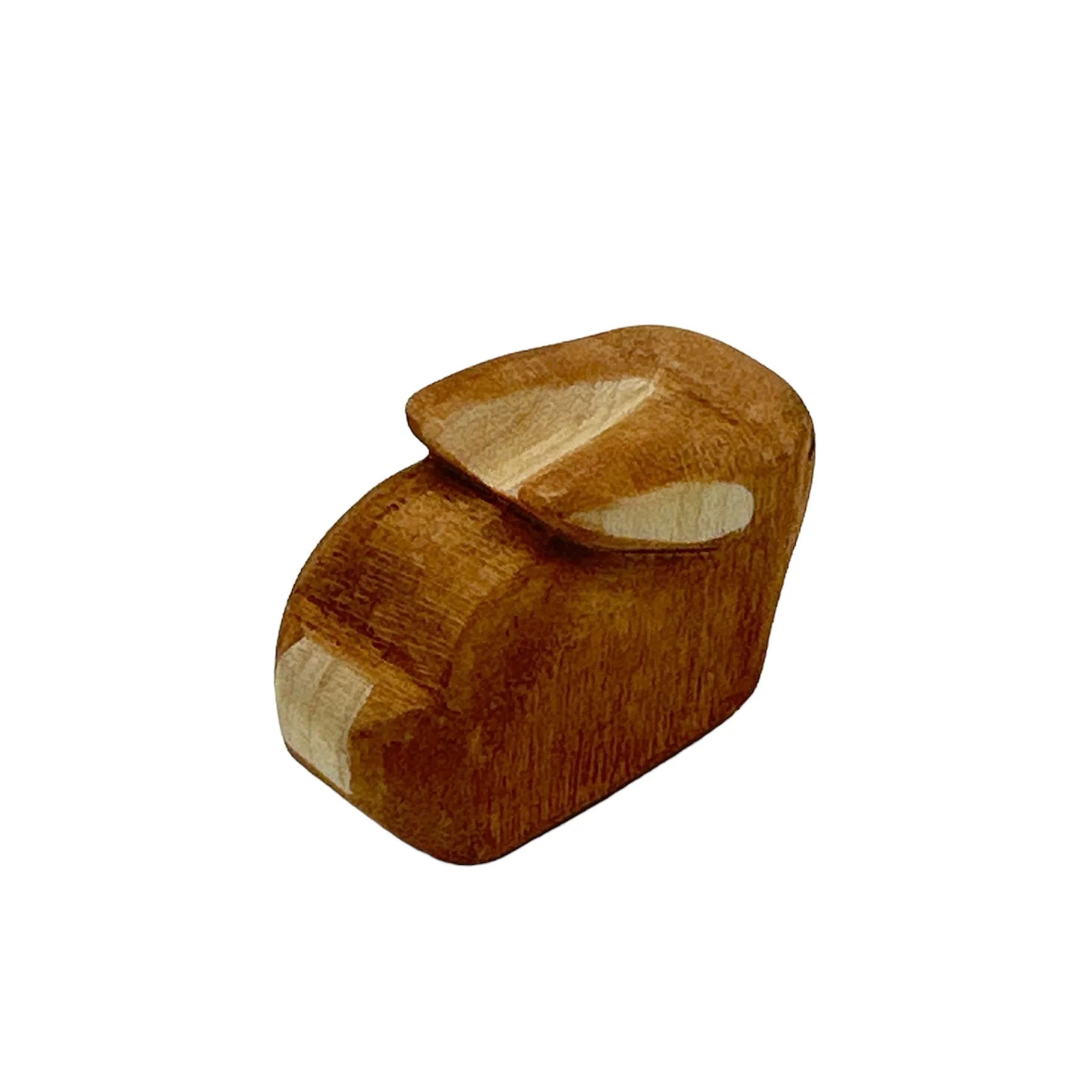 Handcrafted Open Ended Wooden Toy Animal - Rabbit small - Image 3