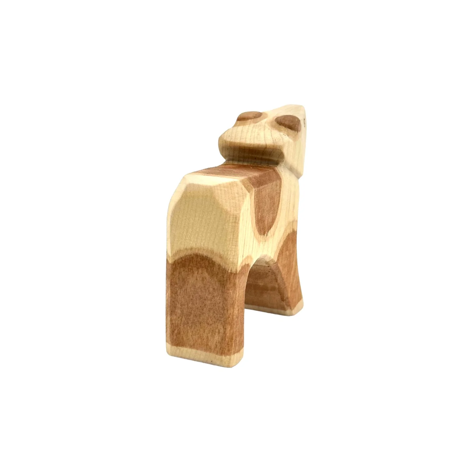 Handcrafted Open Ended Wooden Toy Animal - Reindeer Calf - Image 4