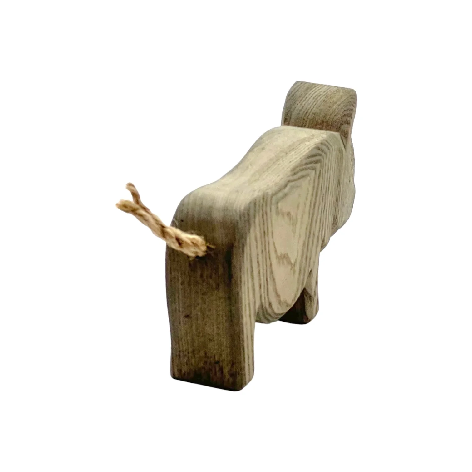 Handcrafted Open Ended Wooden Toy Animal - Rhino - Image 4