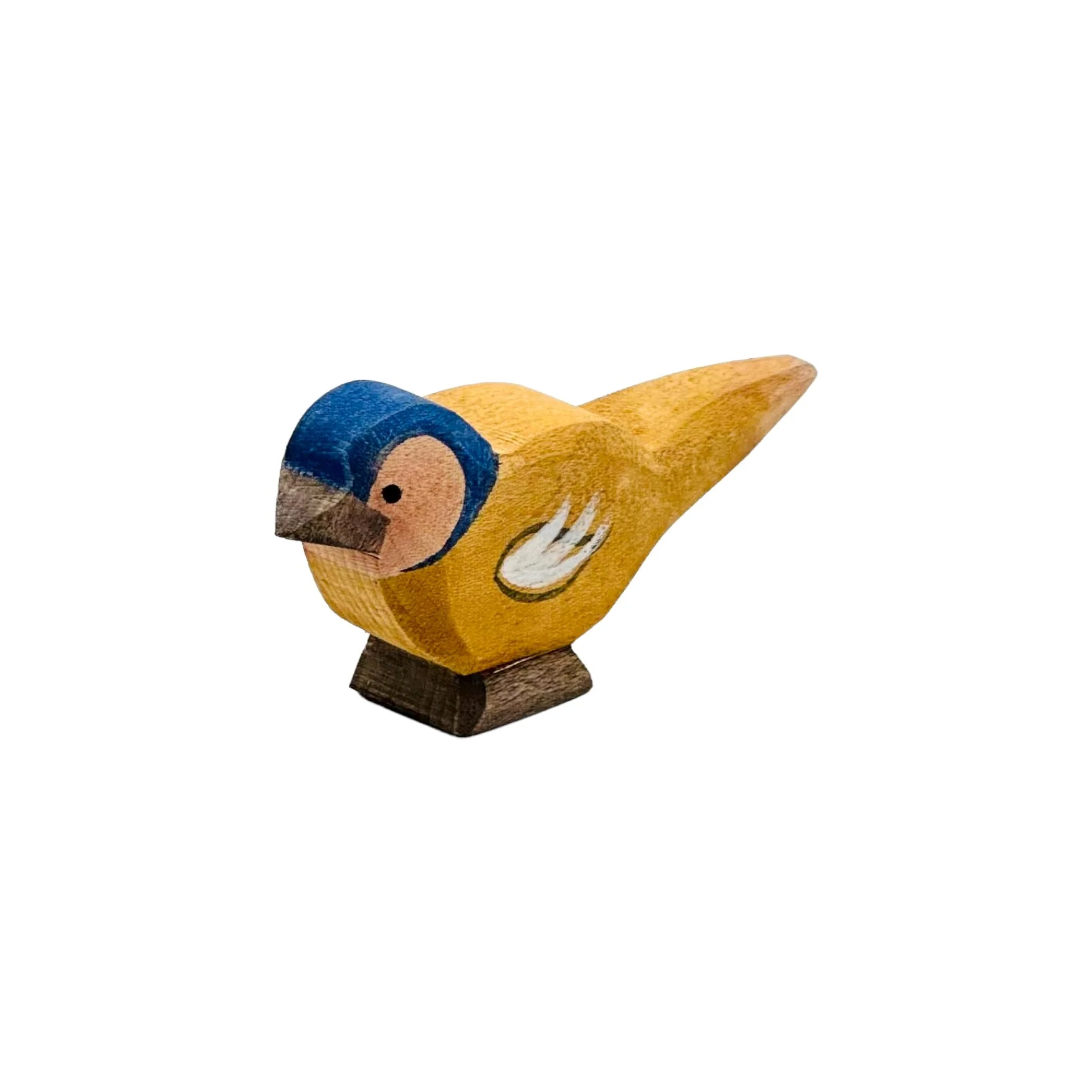 Handcrafted Open Ended Wooden Toy Bird - Chaffinch B - Image 2