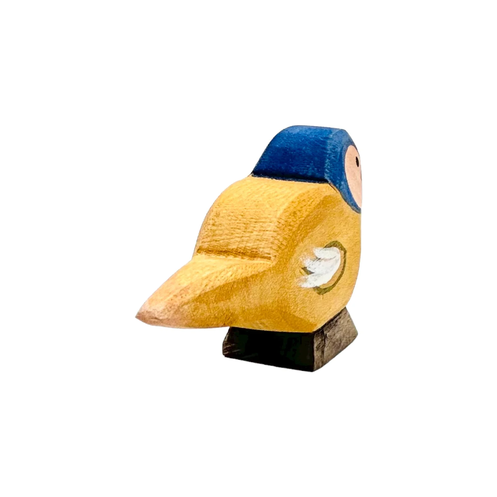Handcrafted Open Ended Wooden Toy Bird - Chaffinch B - Image 4