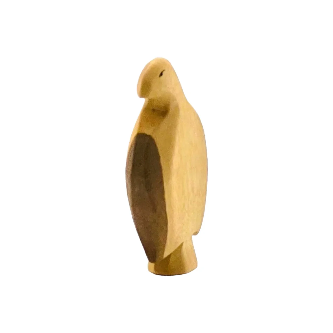 Handcrafted Open Ended Wooden Toy Bird - Eagle Wings Down - Image 2
