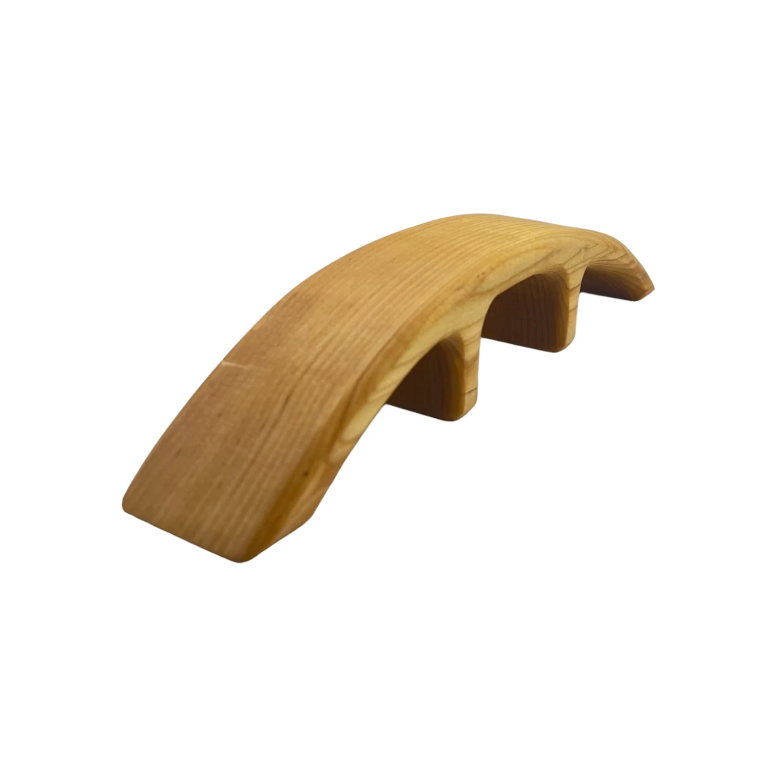 Handcrafted Open Ended Wooden Toy Castles - Bridge Low - Image 2