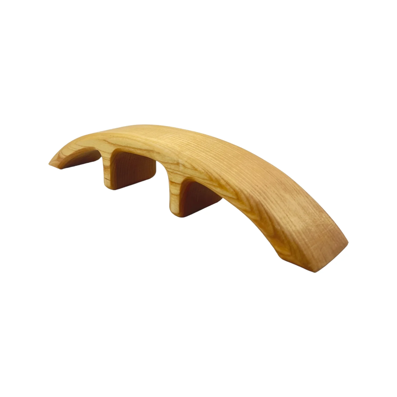 Handcrafted Open Ended Wooden Toy Castles - Bridge Low - Image 3