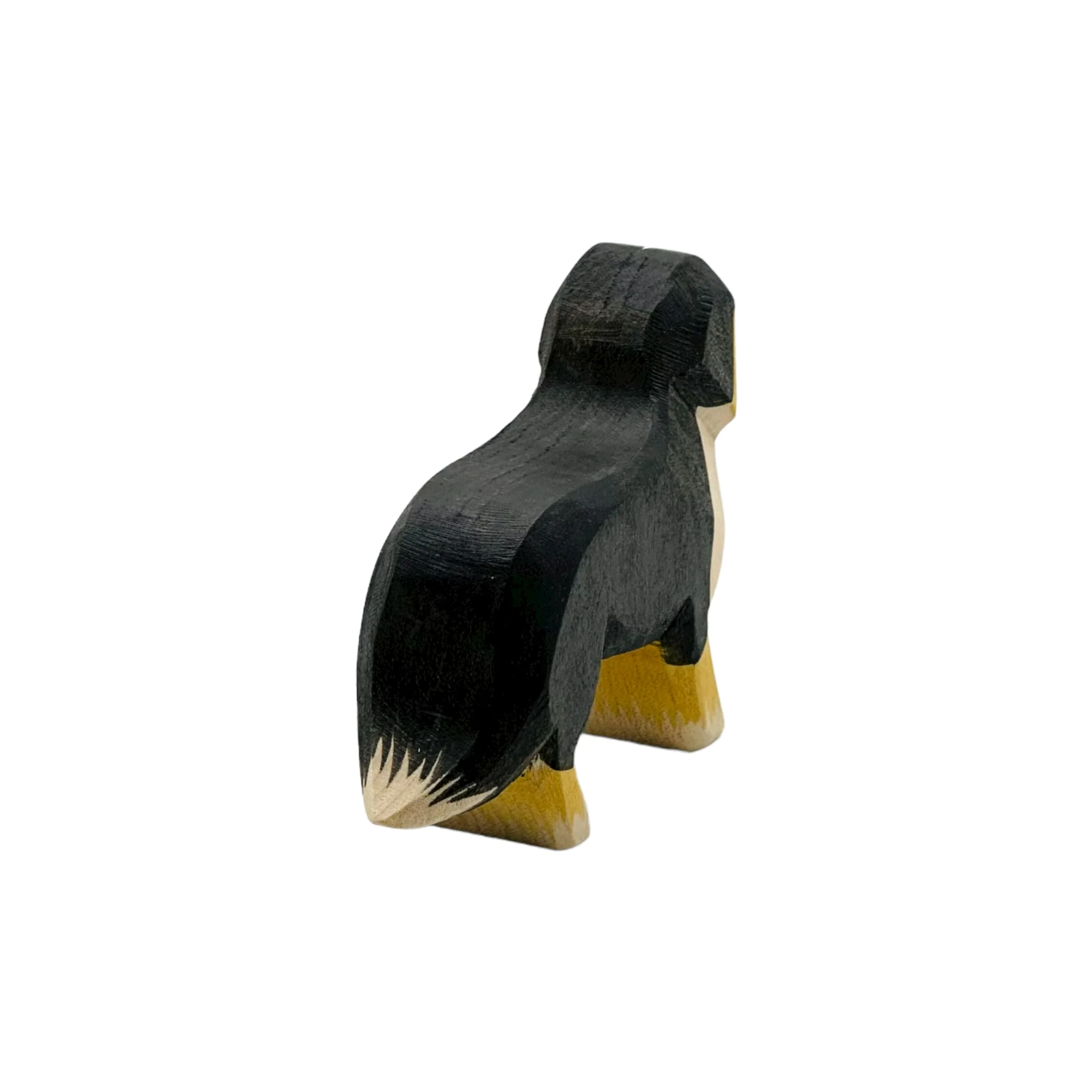 Handcrafted Open Ended Wooden Toy Farm Animal - Bernese Mountain Dog - Image 3