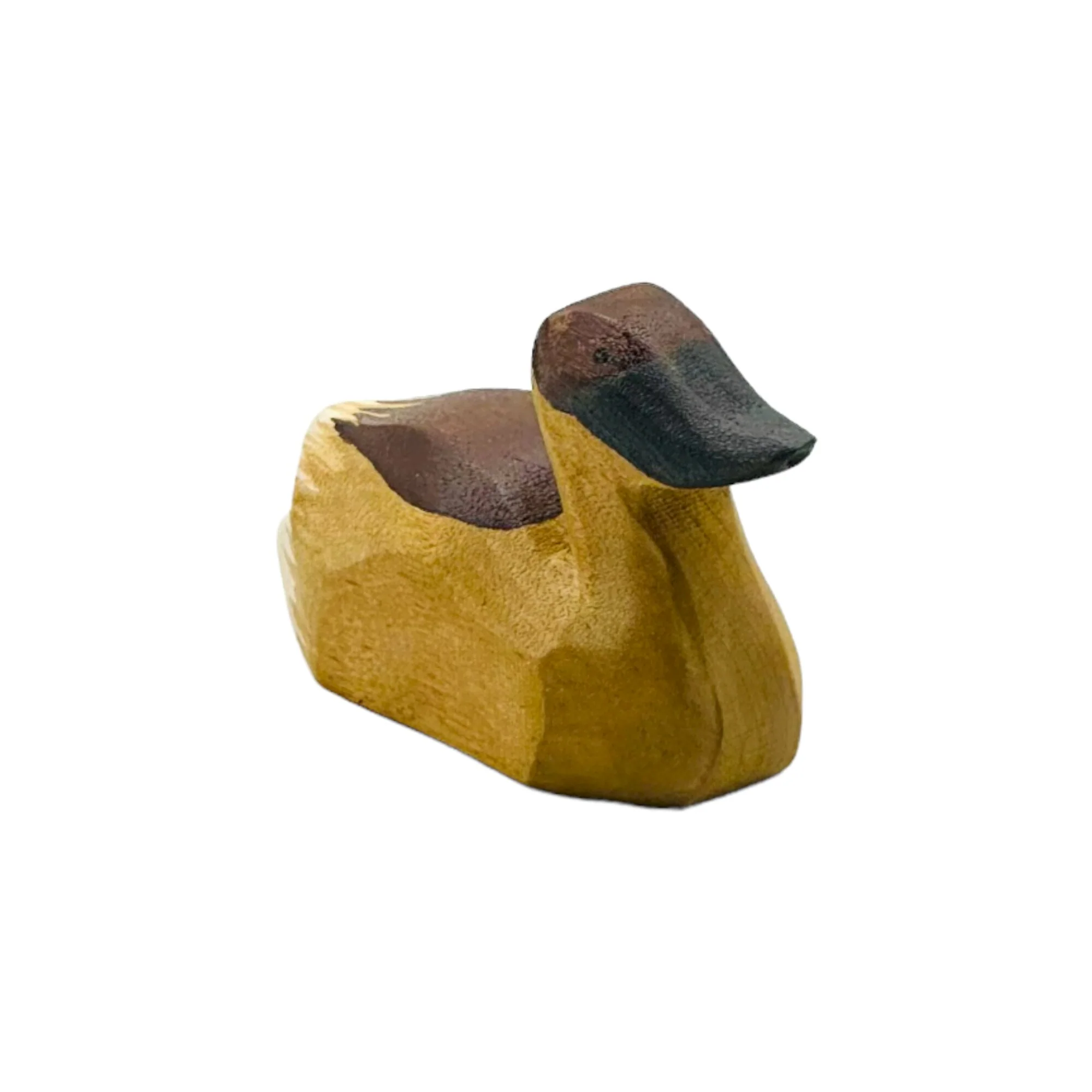 Handcrafted Open Ended Wooden Toy Farm Animal - Canada Goose small - Image 2