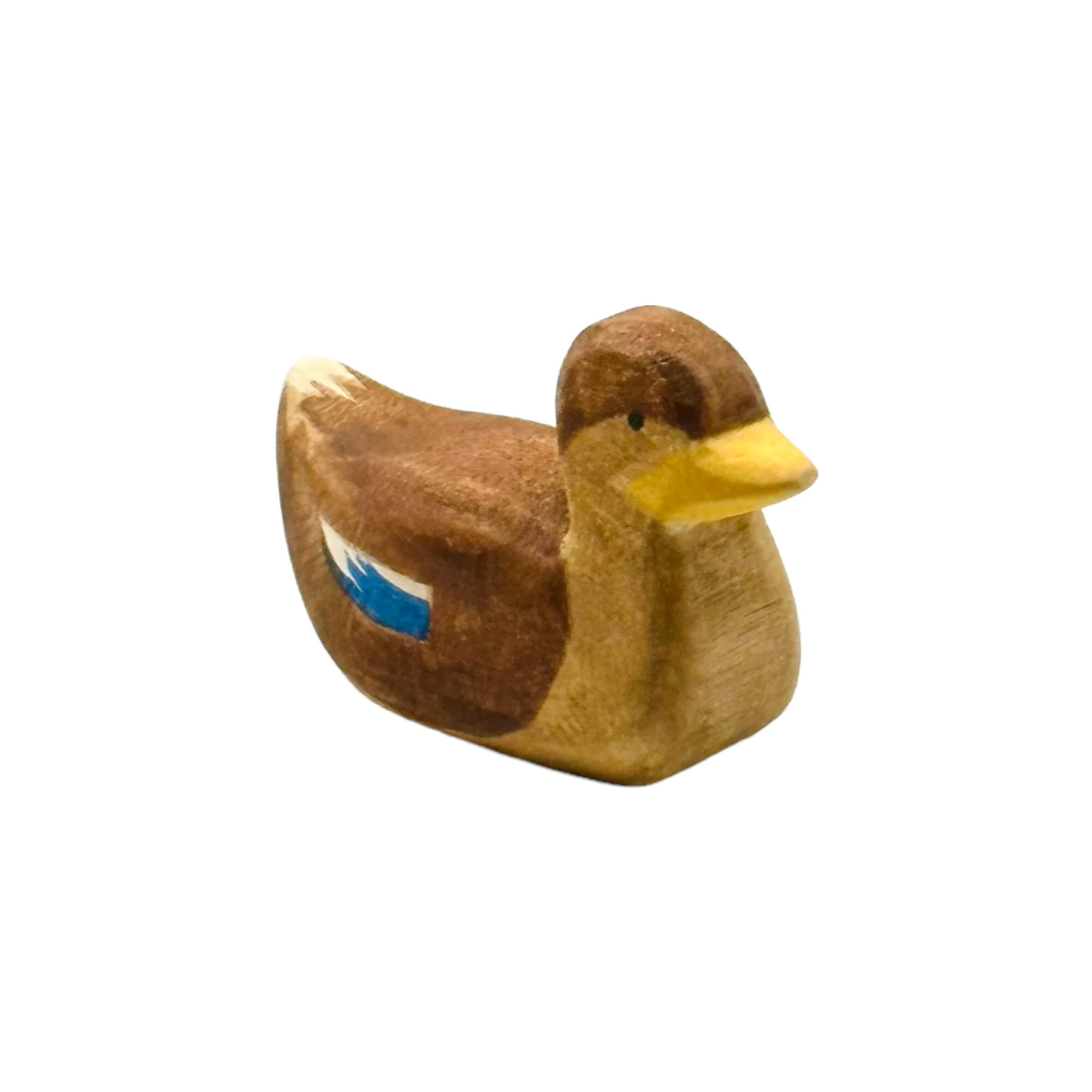Handcrafted Open Ended Wooden Toy Farm Animal - Duck swimming - Image 4
