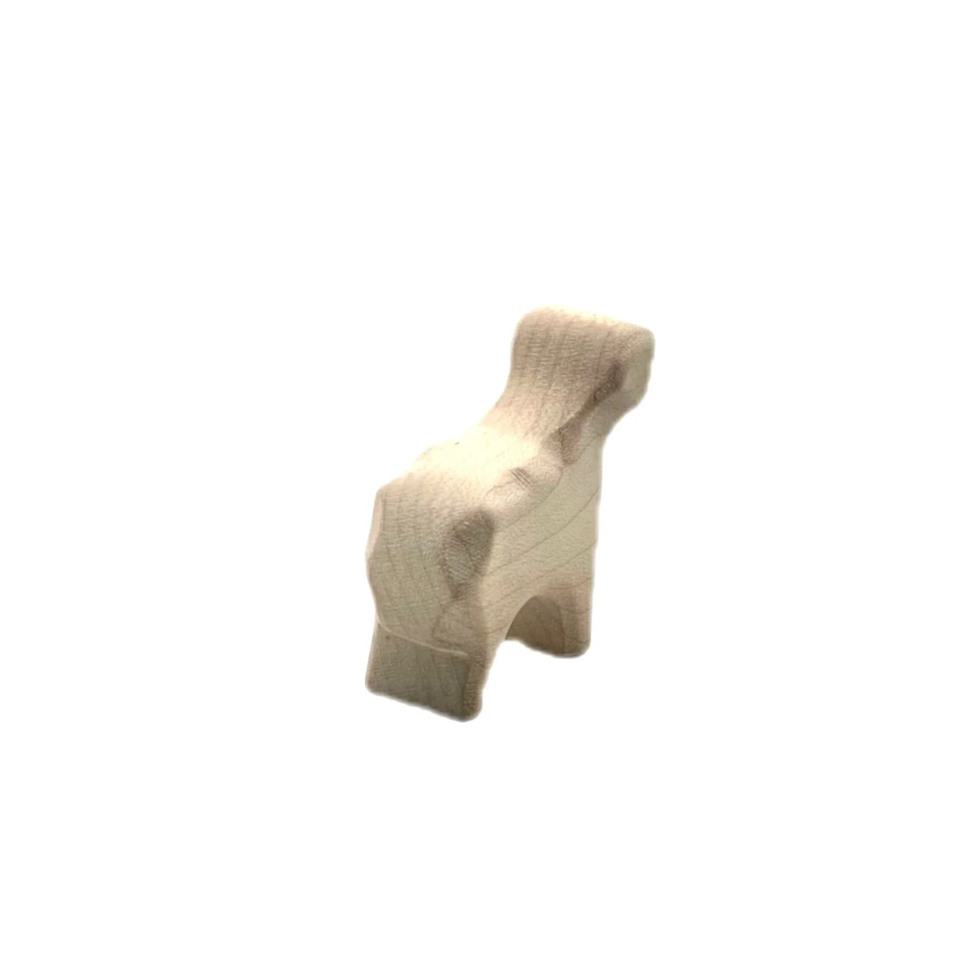 Handcrafted Open Ended Wooden Toy Farm Animal - Sheep Standing (Miniature) - Image 3