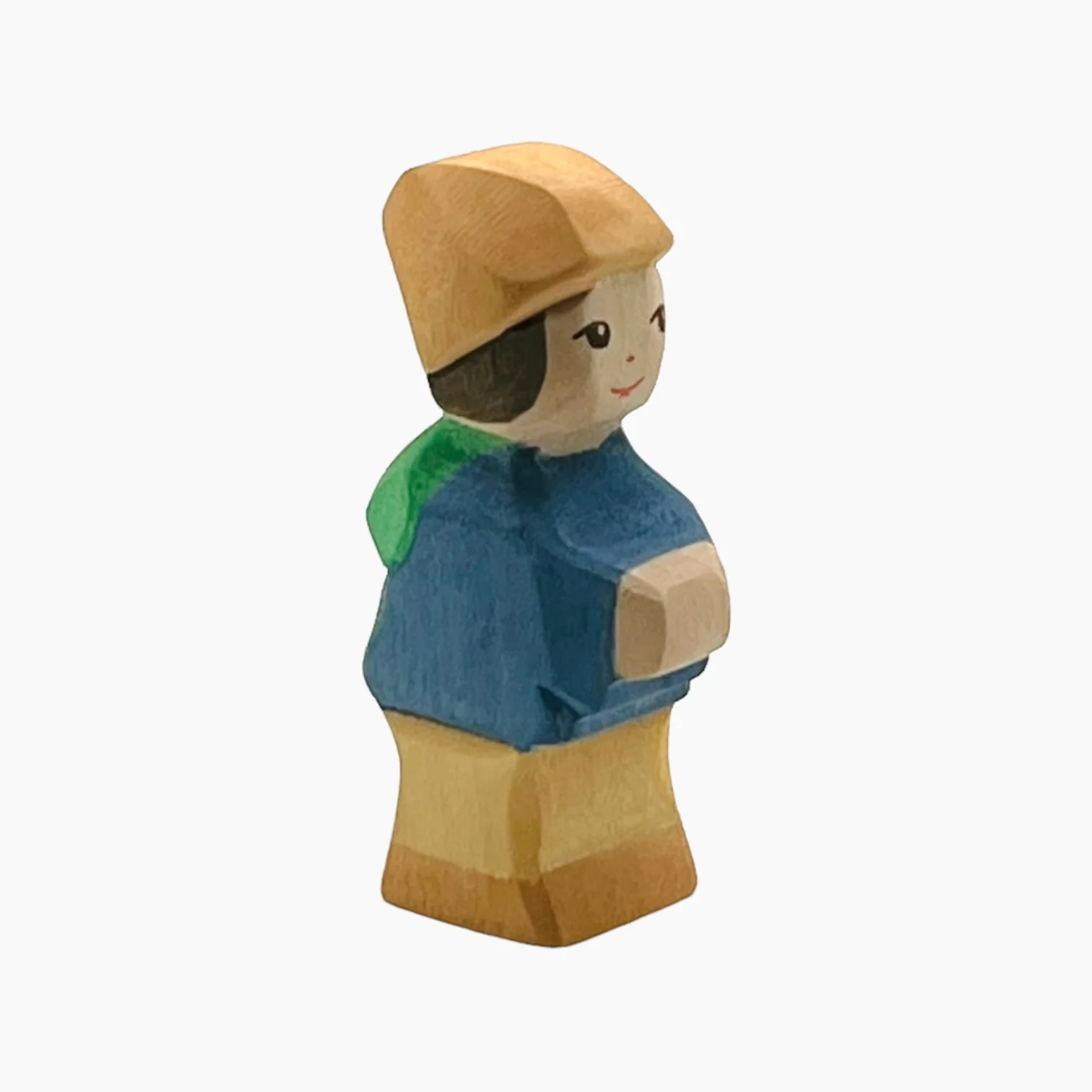 Handcrafted Open Ended Wooden Toy Figure Fairy Tale - Boy Mo - Image 3