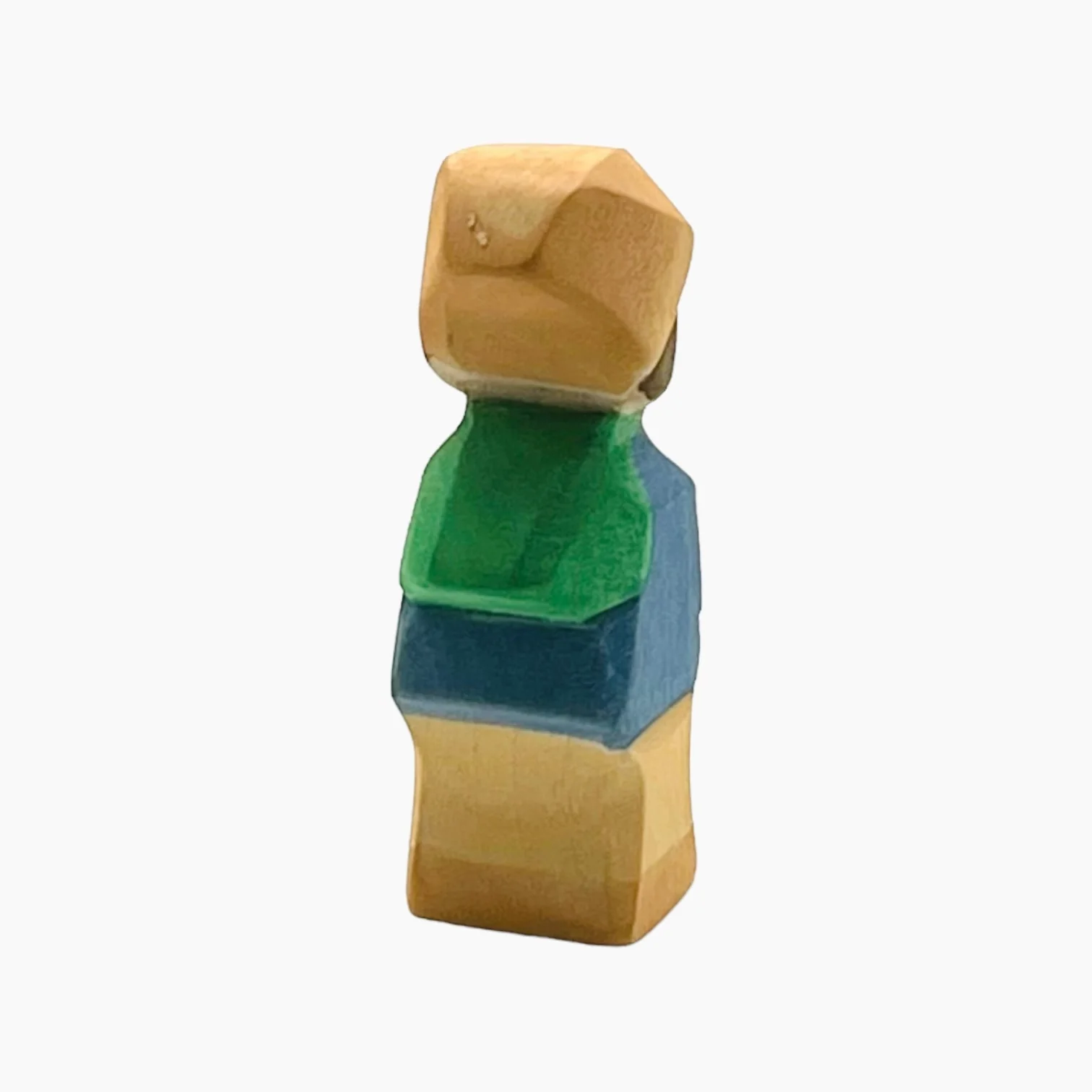 Handcrafted Open Ended Wooden Toy Figure Fairy Tale - Boy Mo - Image 4