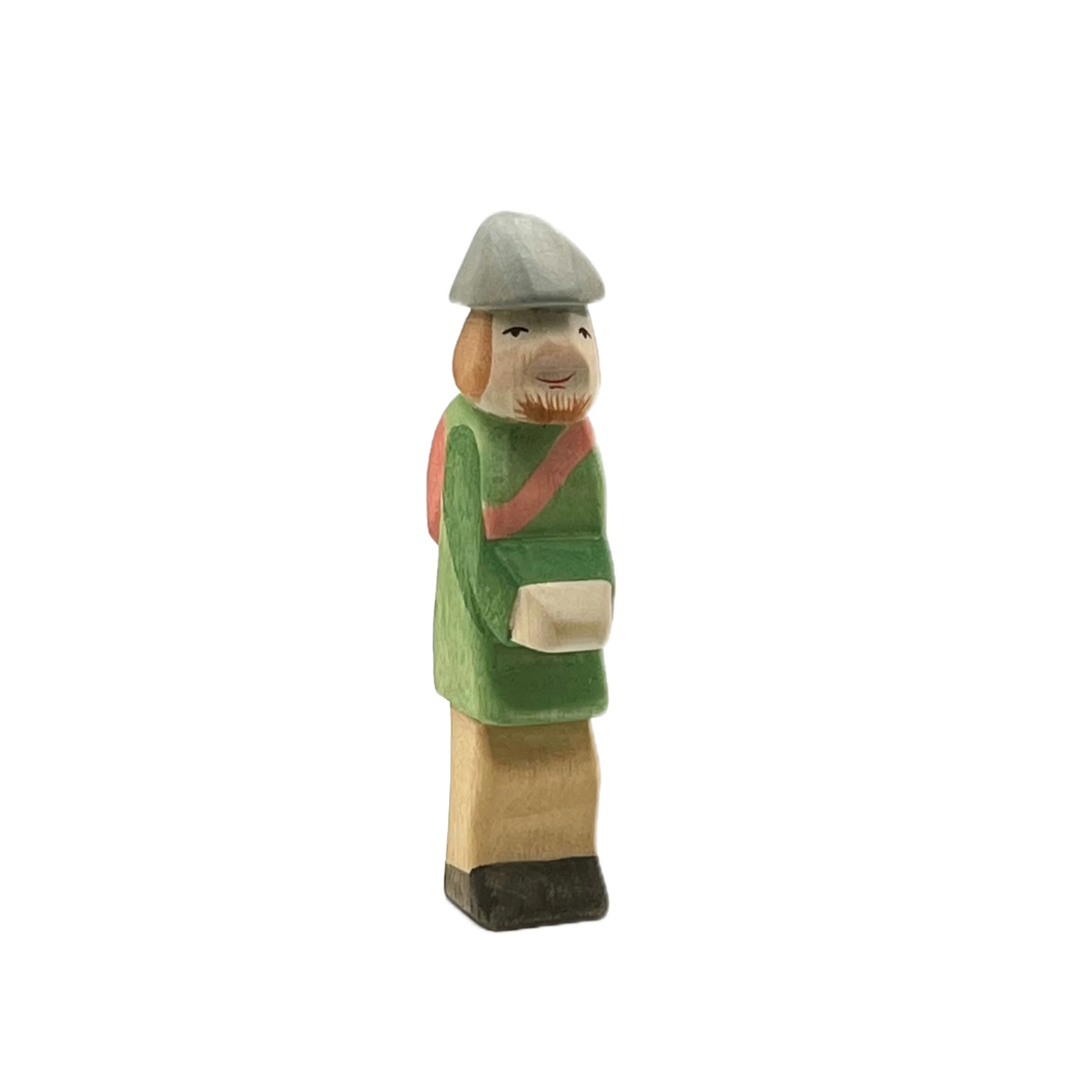 Handcrafted Open Ended Wooden Toy Figure Fairy Tale - Brave Little Tailor - Image 2