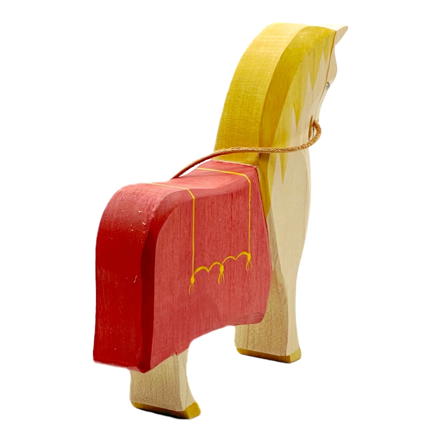 Handcrafted Open Ended Wooden Toy Figure Fairy Tale - Horse for St Martin - Image 4