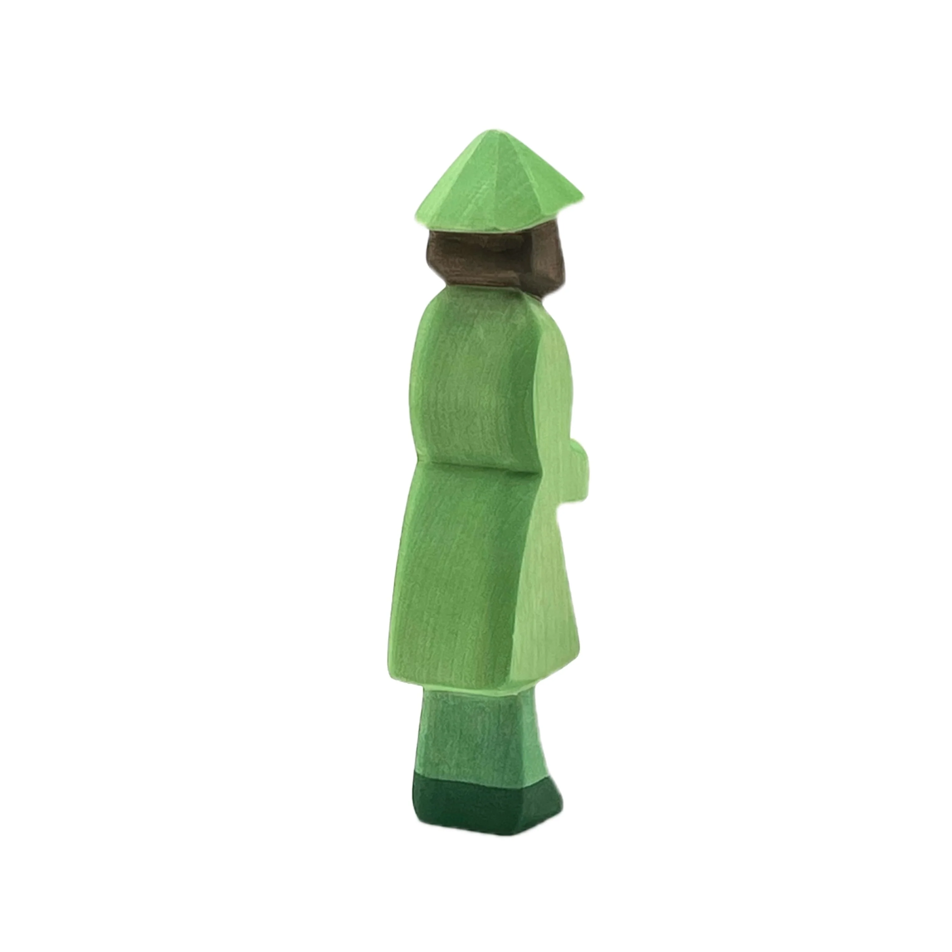 Handcrafted Open Ended Wooden Toy Figure Fairy Tale - Hunter - Image 4