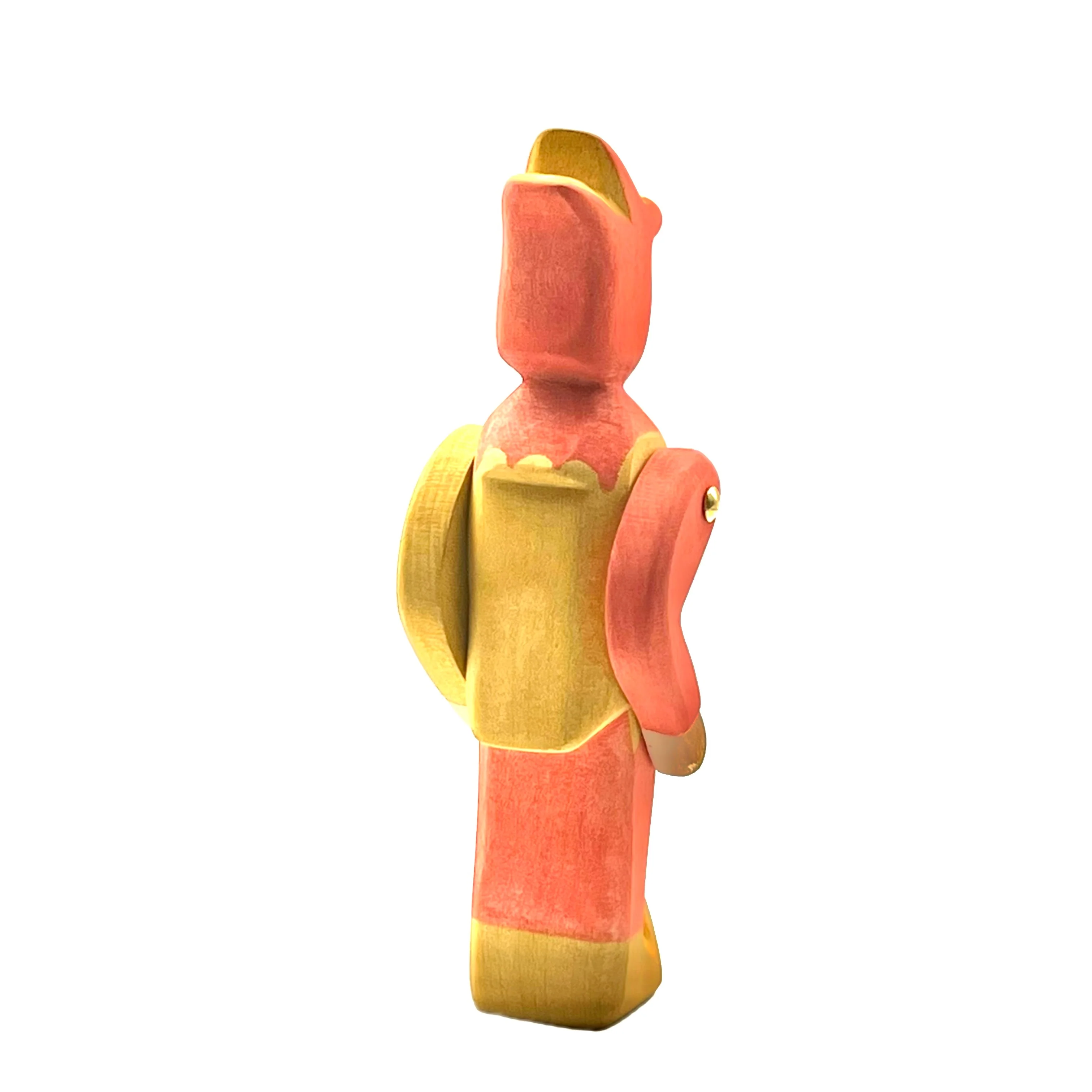 Handcrafted Open Ended Wooden Toy Figure Fairy Tale - Jester - Image 3