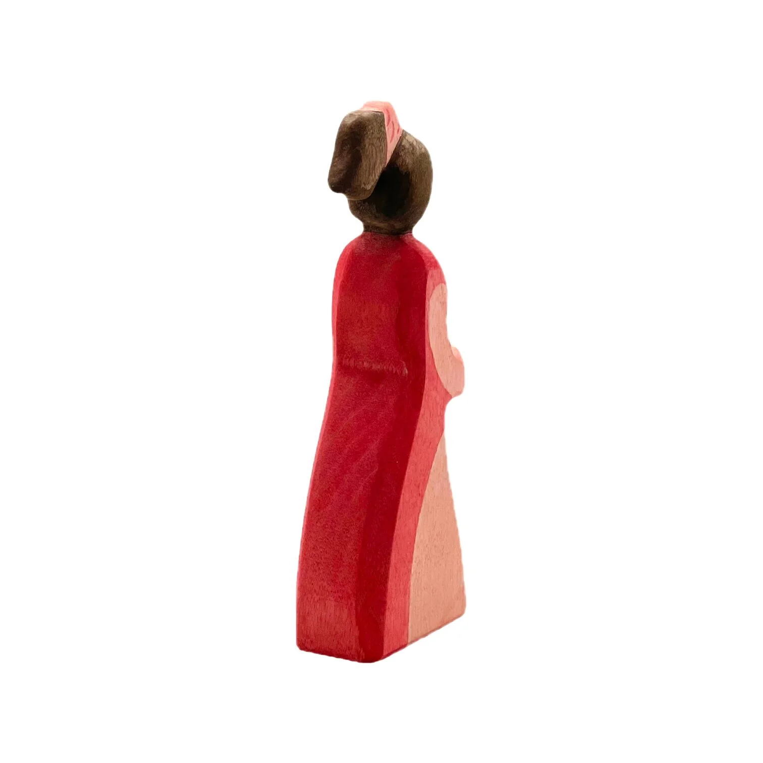 Handcrafted Open Ended Wooden Toy Figure Fairy Tale - Lady-in-Waiting - Image 3
