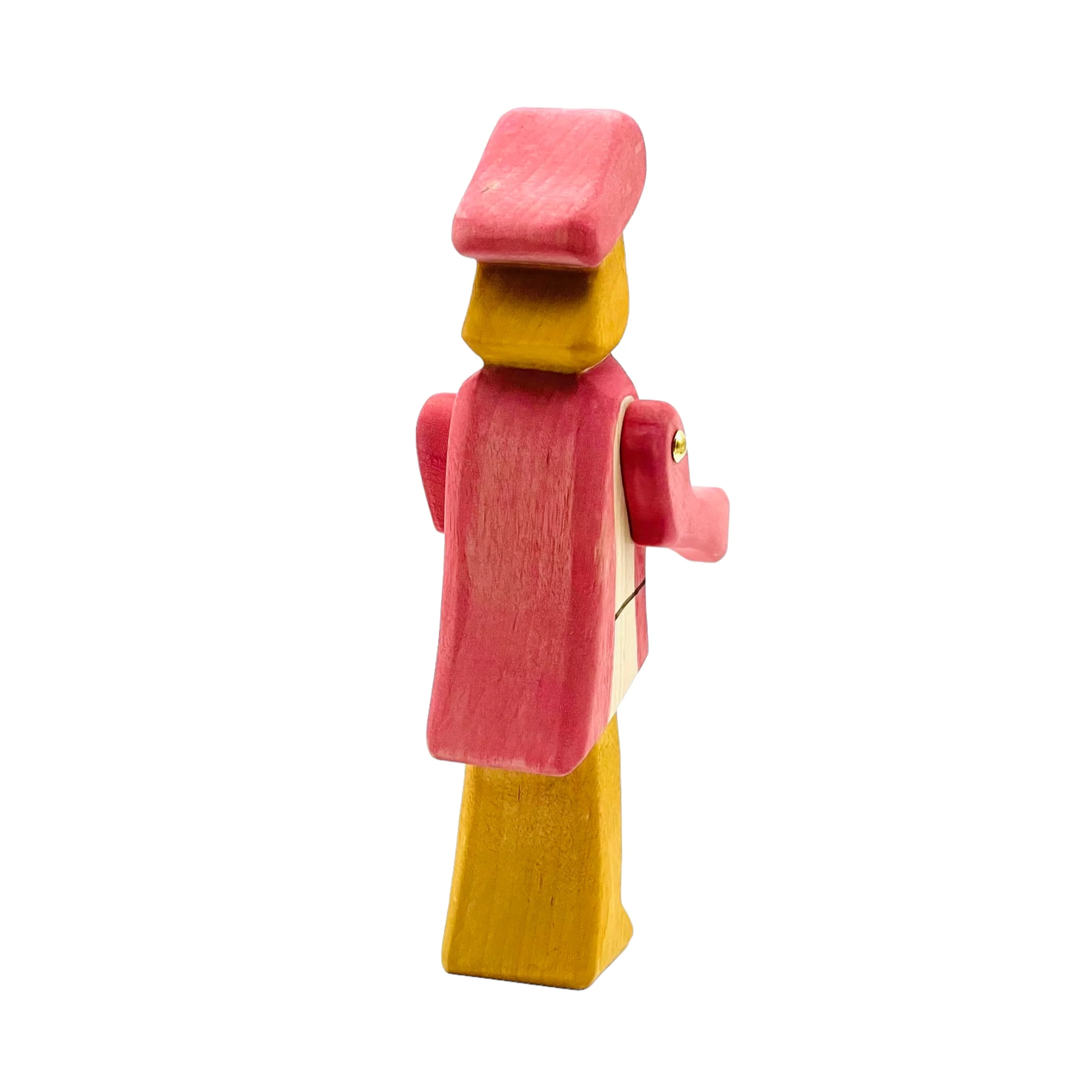 Handcrafted Open Ended Wooden Toy Figure Fairy Tale - Nobleman - Image 3