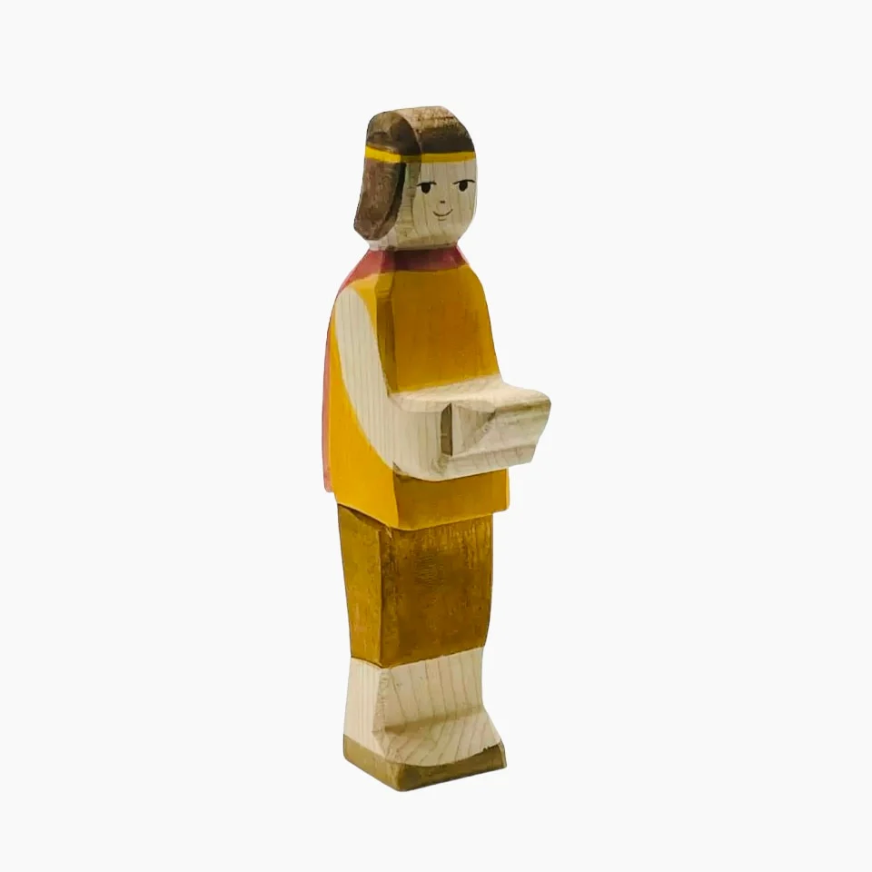 Handcrafted Open Ended Wooden Toy Figure Fairy Tale - Prince - Image 3