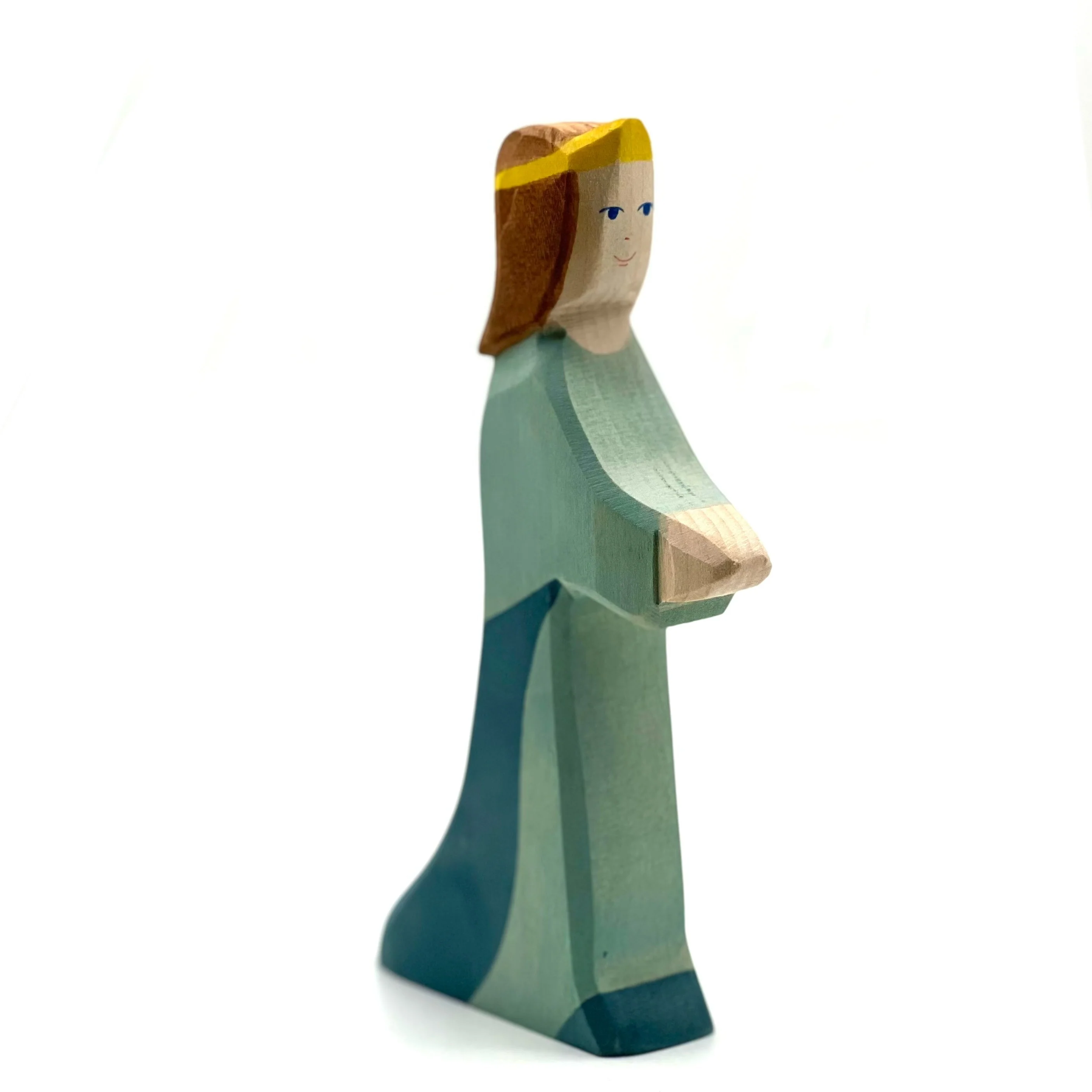 Handcrafted Open Ended Wooden Toy Figure Fairy Tale - Princess - Image 3