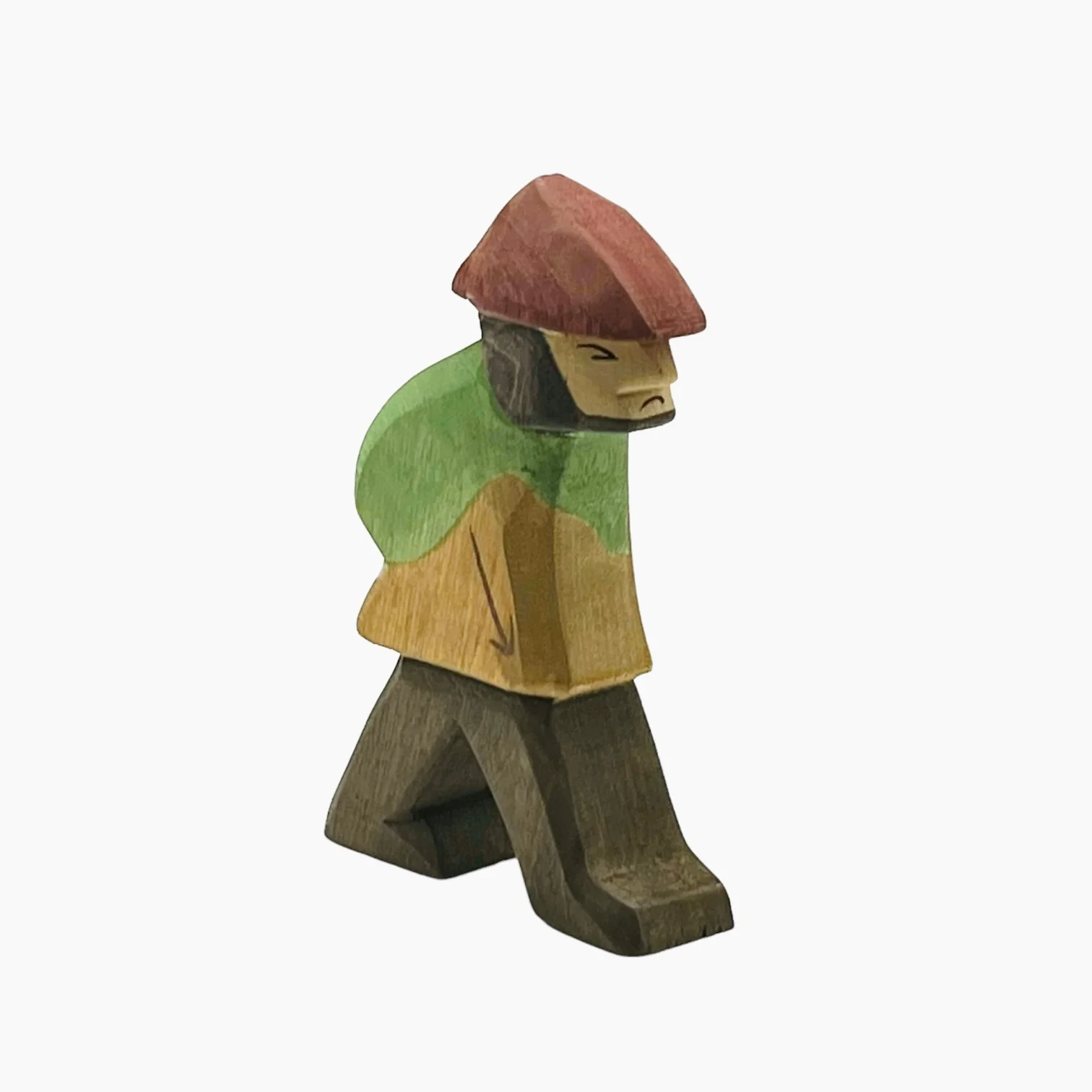 Handcrafted Open Ended Wooden Toy Figure Fairy Tale - Robber with House Set - Image 3