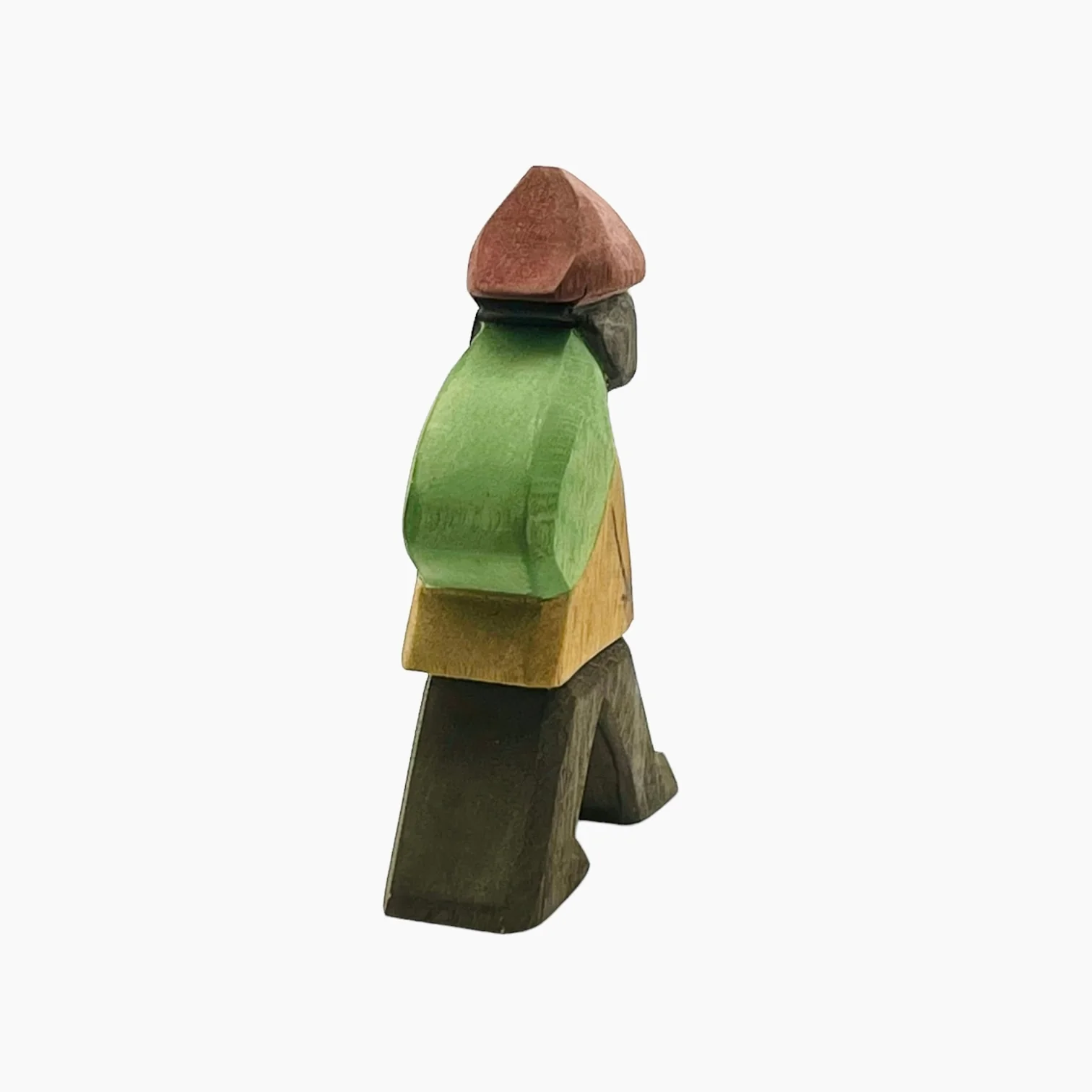 Handcrafted Open Ended Wooden Toy Figure Fairy Tale - Robber with House Set - Image 4