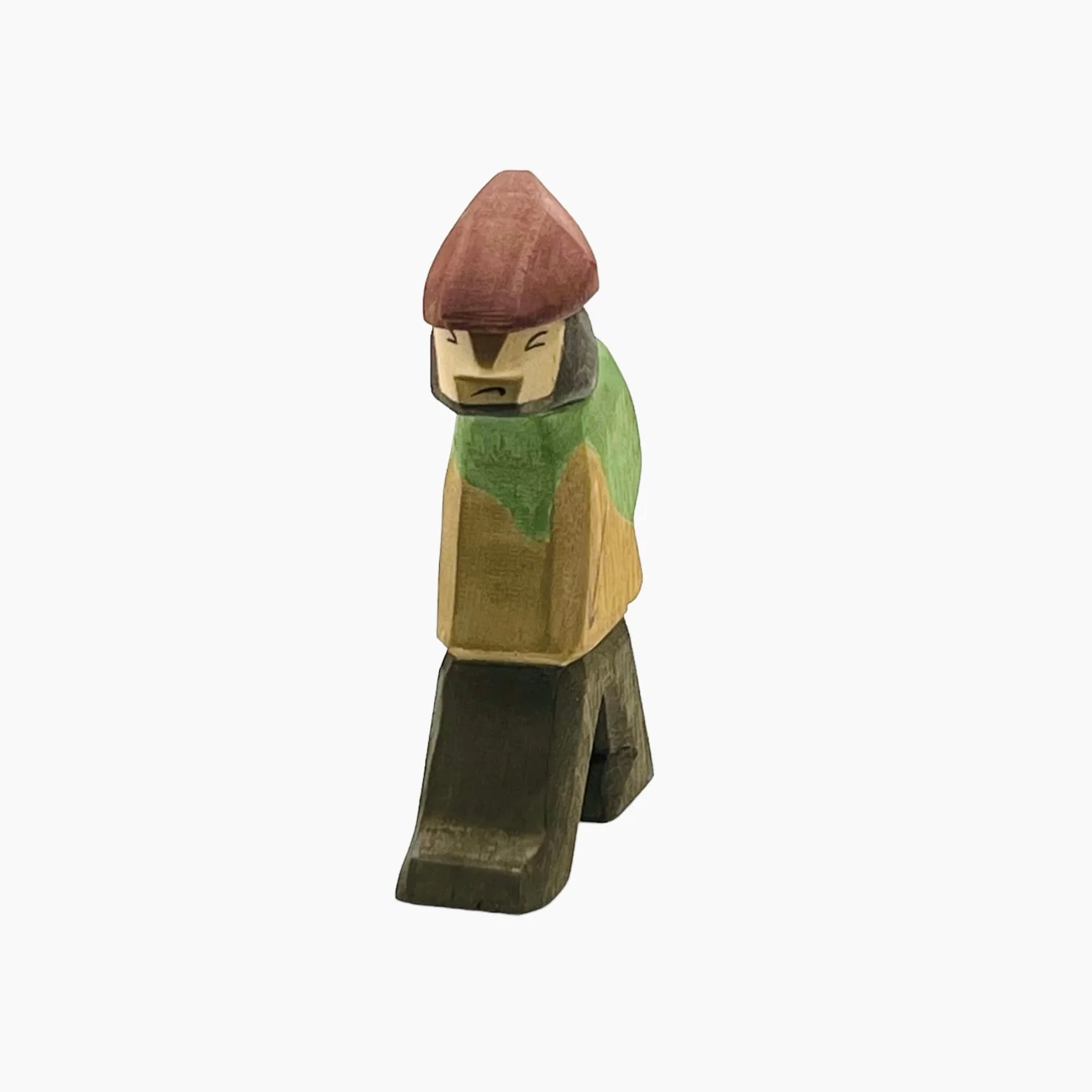 Handcrafted Open Ended Wooden Toy Figure Fairy Tale - Robber with House Set - Image 6