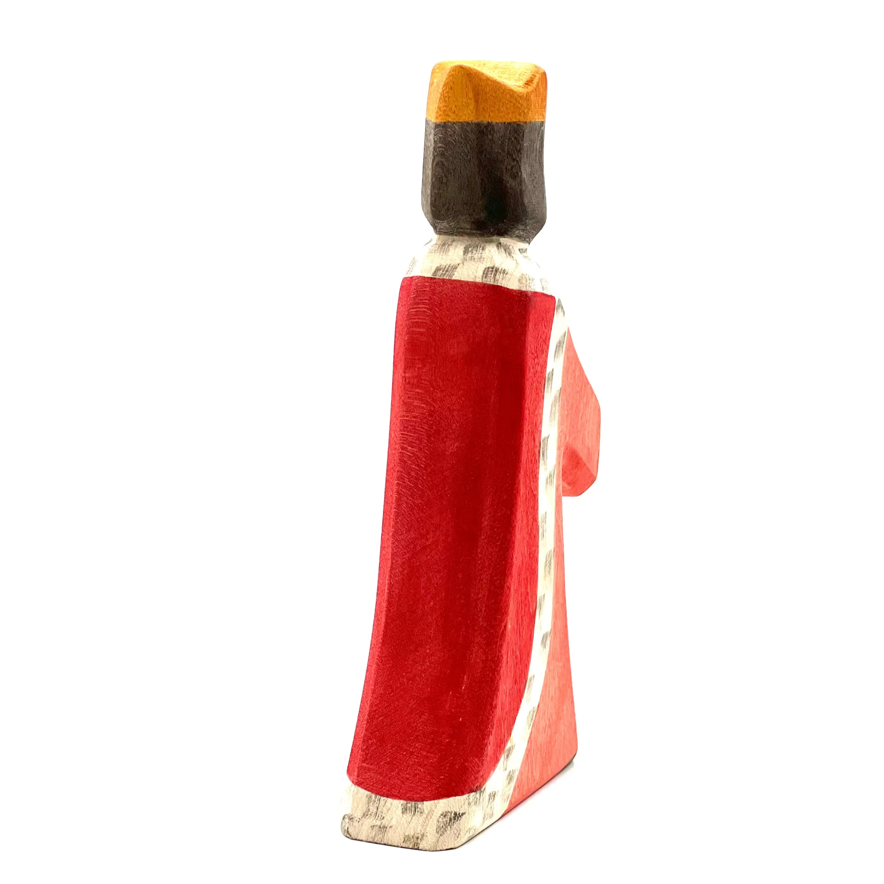 Handcrafted Open Ended Wooden Toy Figure Fairy Tale Royal Family – King - Image 5