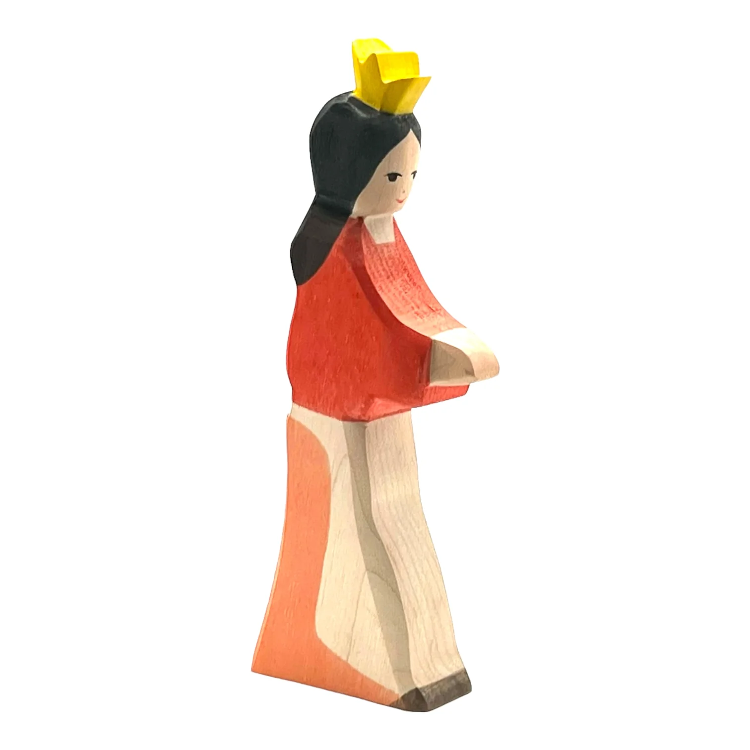 Handcrafted Open Ended Wooden Toy Figure Fairy Tale - Snow White - Image 3