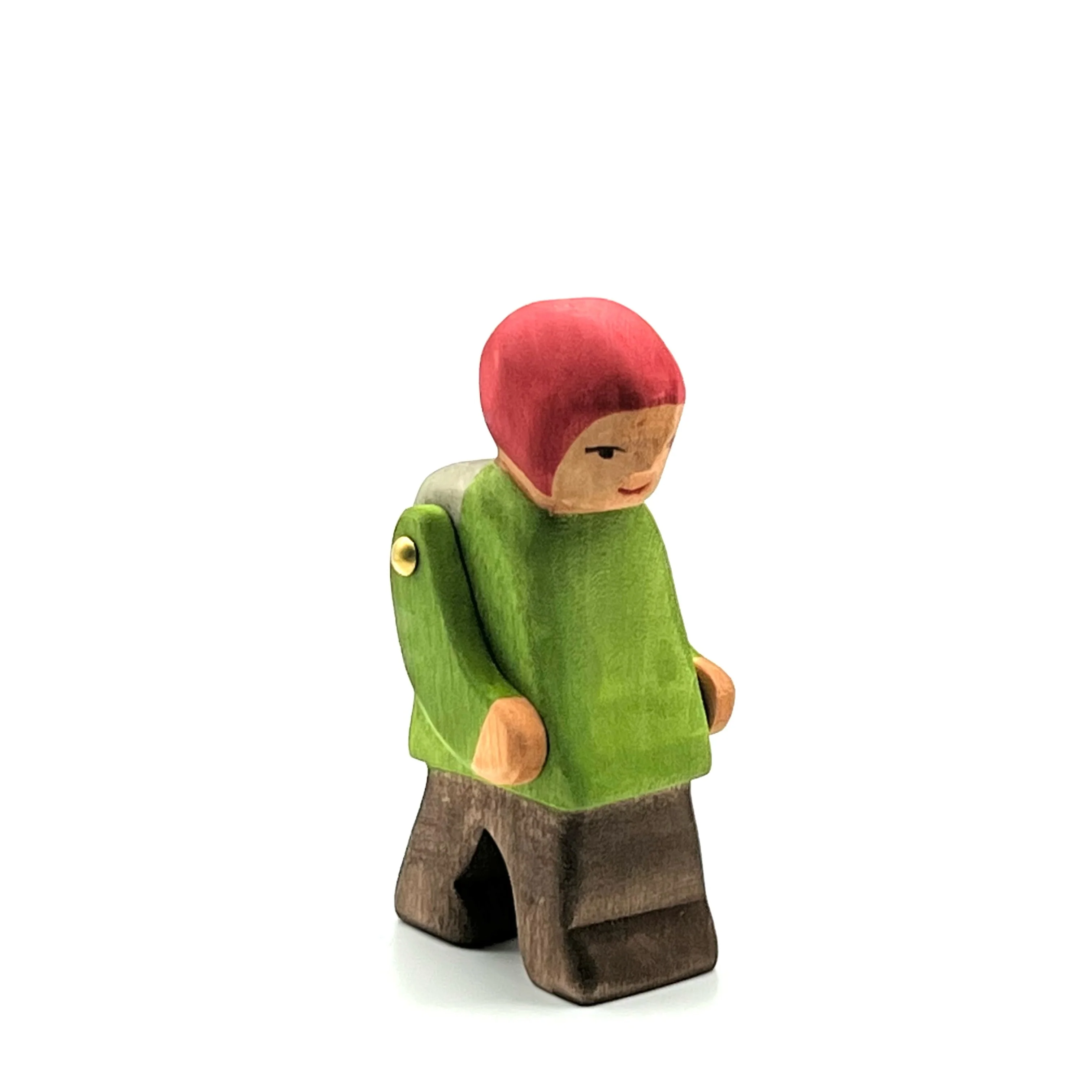 Handcrafted Open Ended Wooden Toy Figure Fairy Tale - Wanderer - Image 2