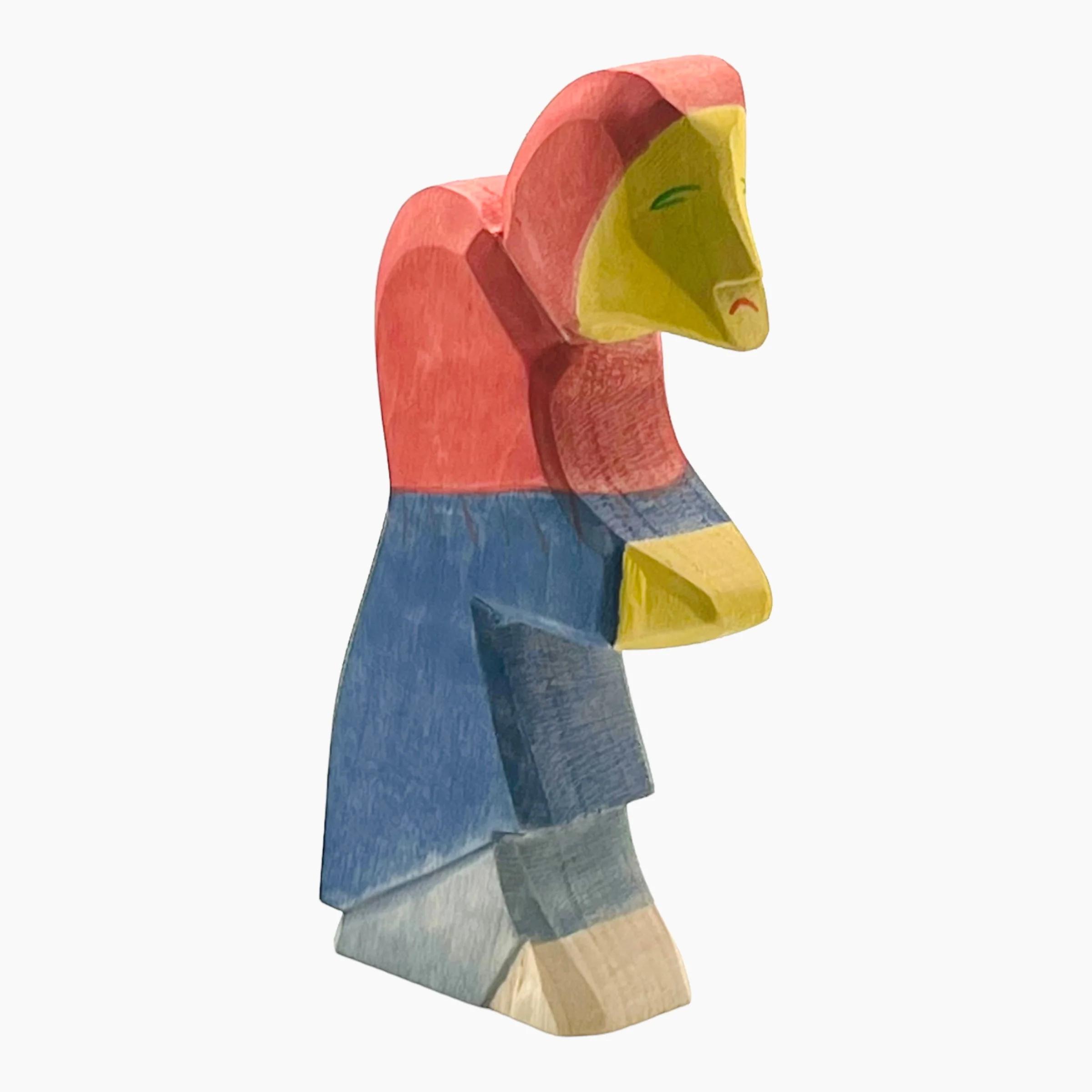 Handcrafted Open Ended Wooden Toy Figure Fairy Tale - Witch - Image 3
