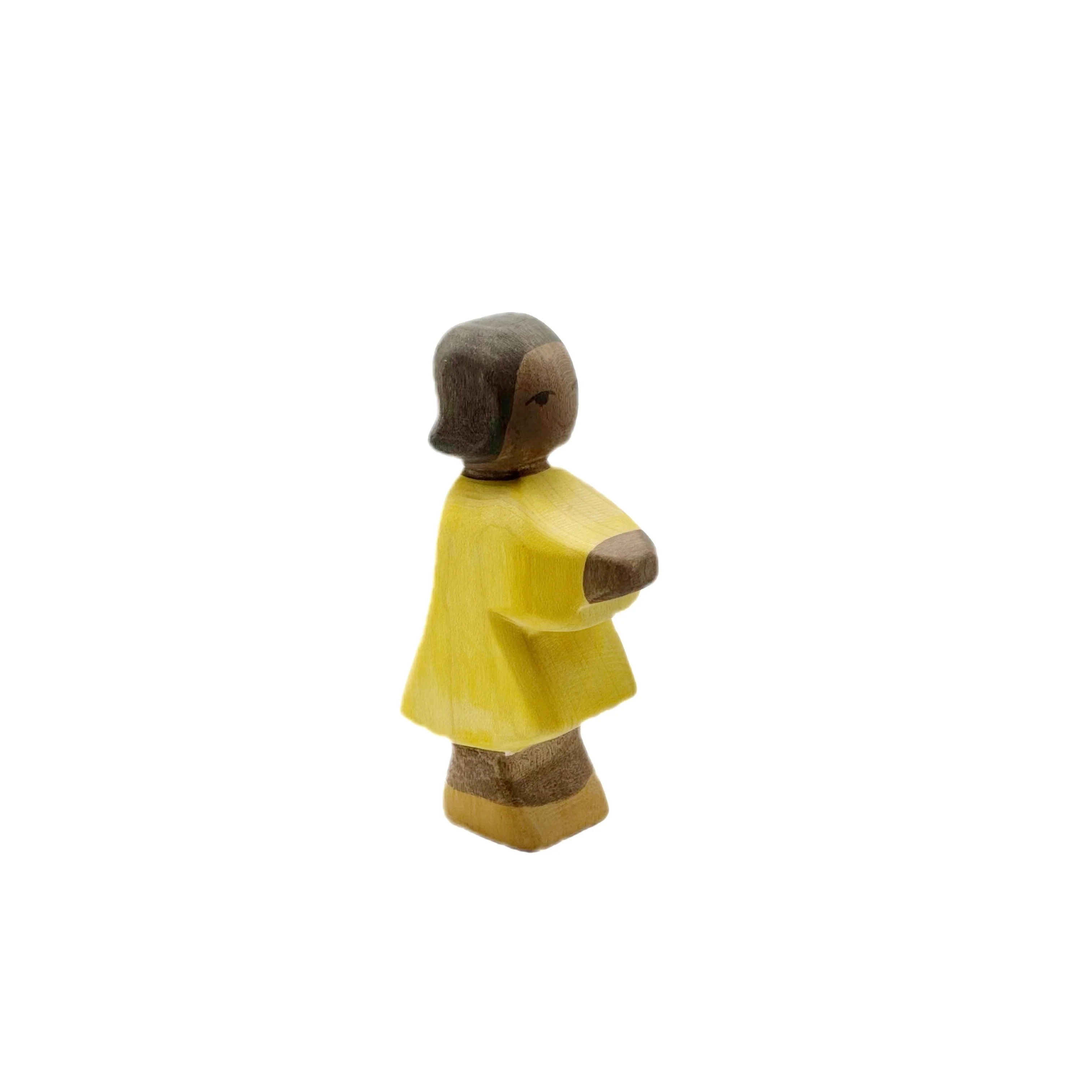 Handcrafted Open Ended Wooden Toy Figure Family - Daughter II - Image 3