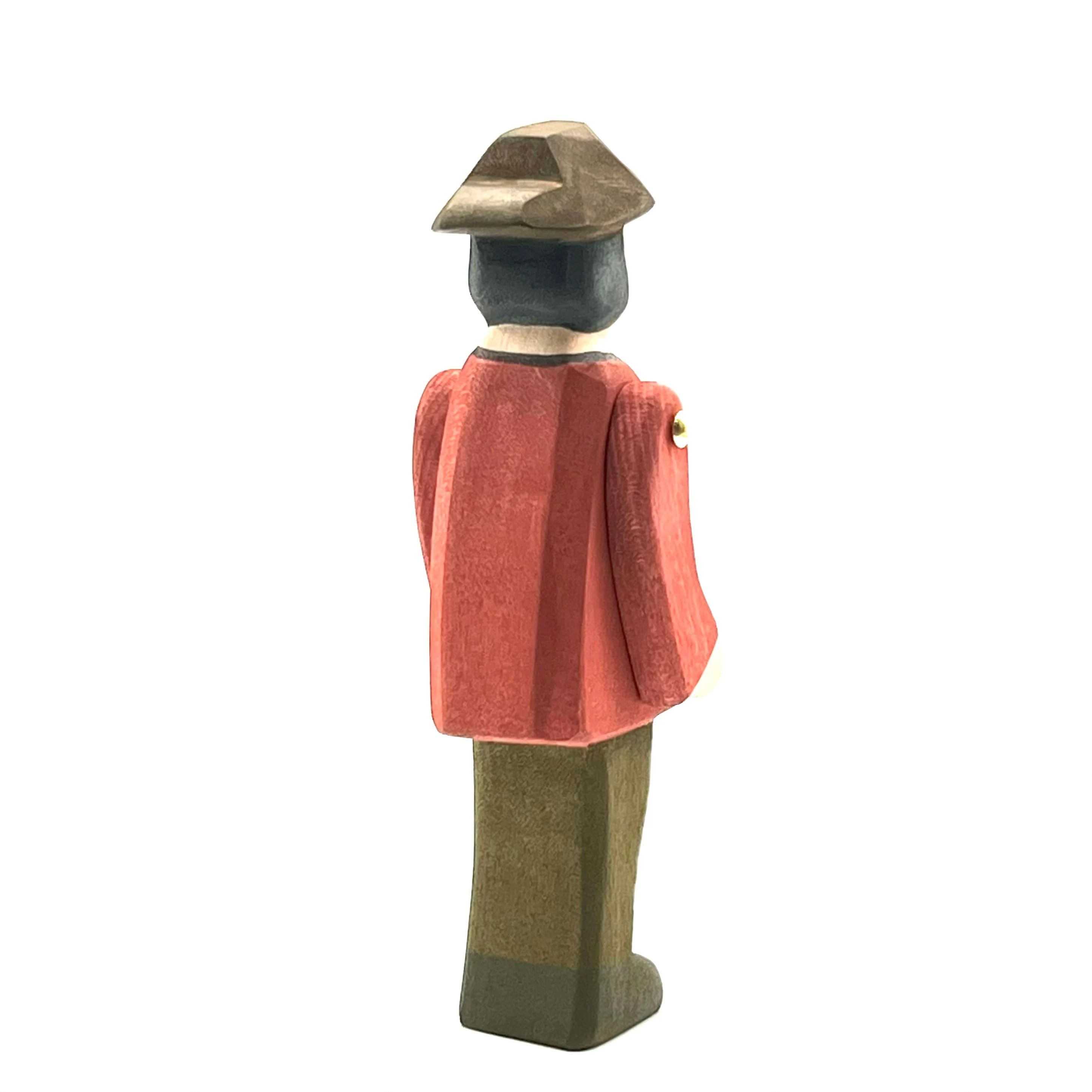 Handcrafted Open Ended Wooden Toy Figure Family - Farmer - Image 4