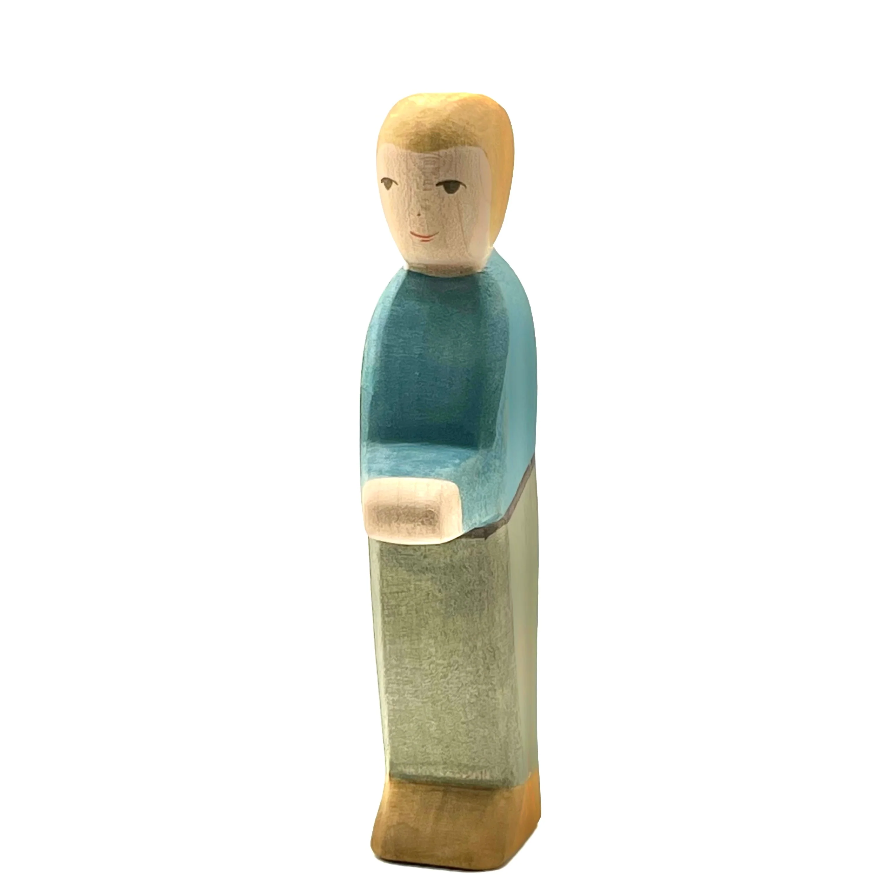 Handcrafted Open Ended Wooden Toy Figure Family - Father - Image 3