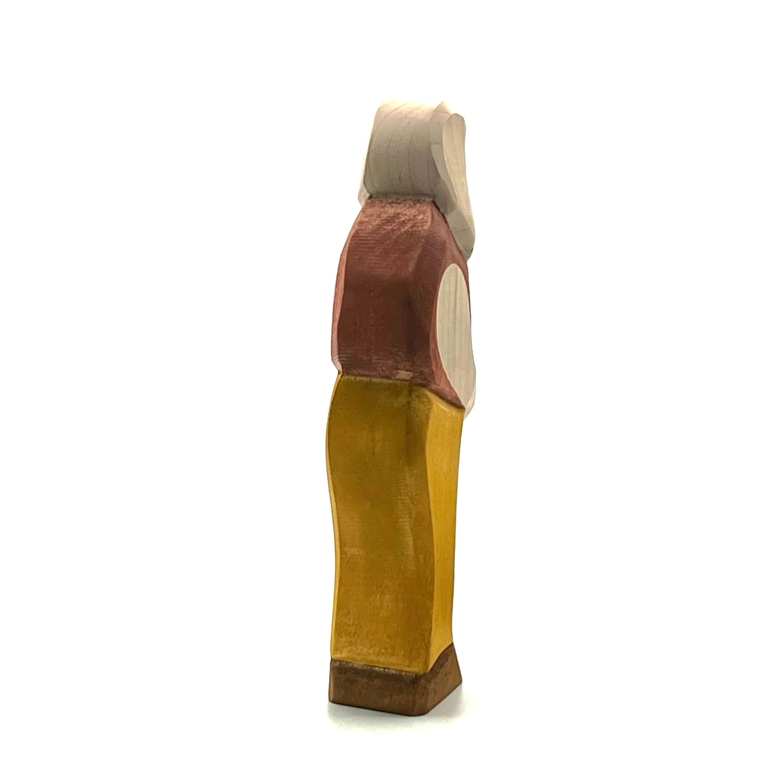 Handcrafted Open Ended Wooden Toy Figure Family - Grandfather - Image 4