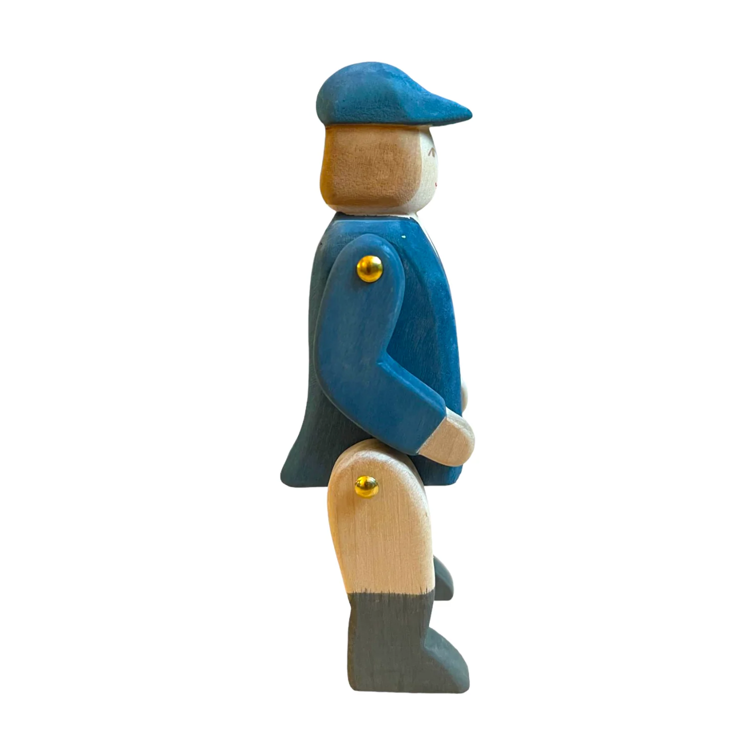 Handcrafted Open Ended Wooden Toy Figure Family - Horseman (Rider Only) - Image 5