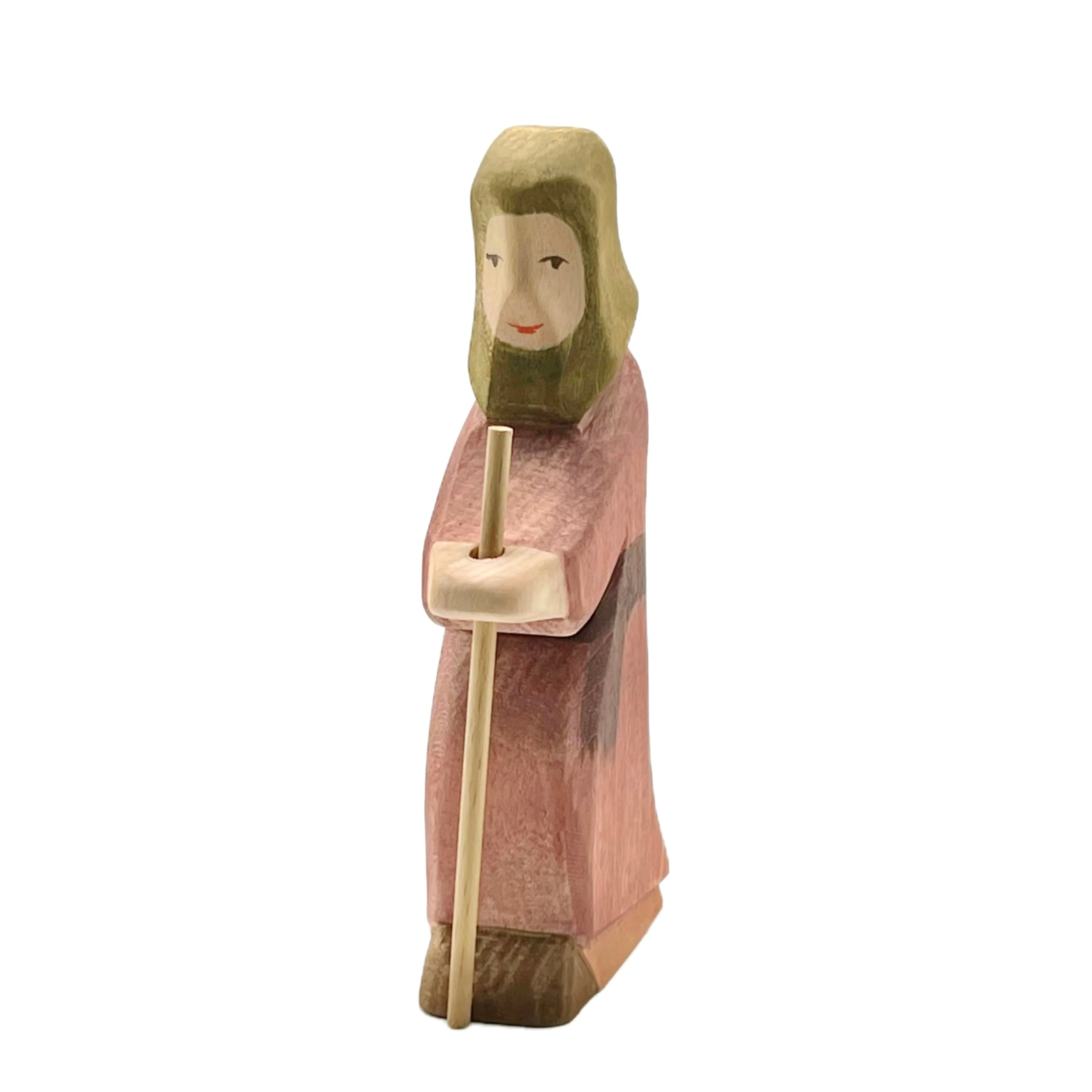 Handcrafted Open Ended Wooden Toy Figure Family - Joseph II - Image 3