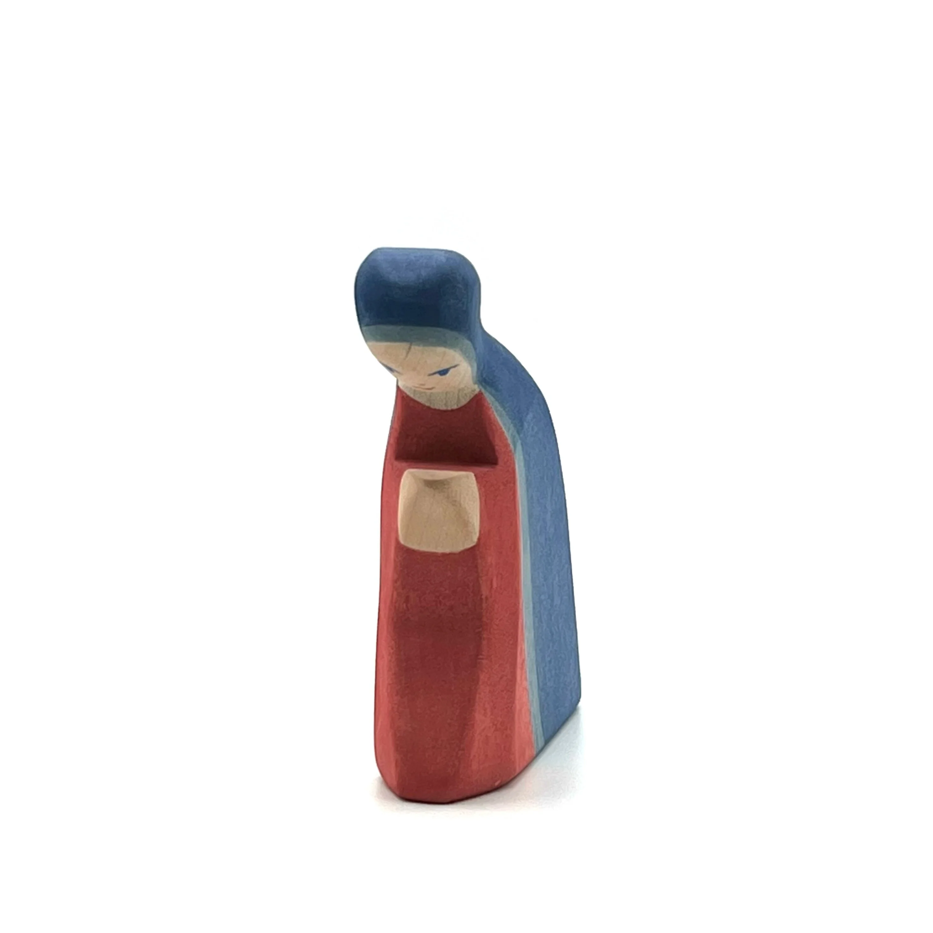 Handcrafted Open Ended Wooden Toy Figure Family - Mary - Image 2
