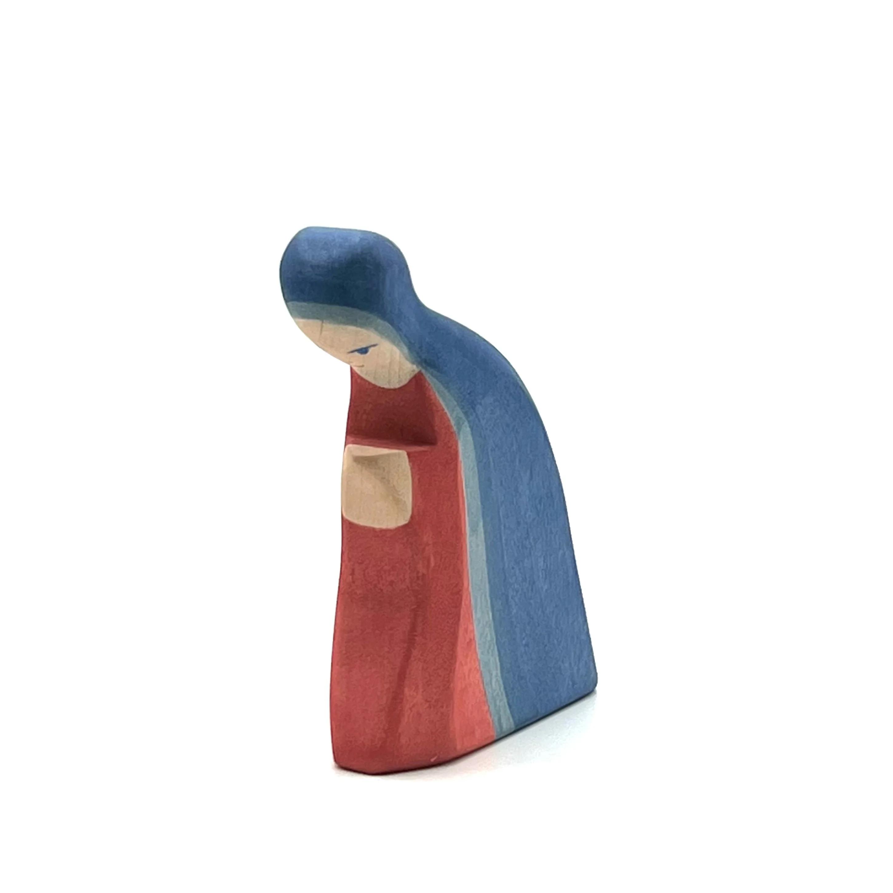 Handcrafted Open Ended Wooden Toy Figure Family - Mary - Image 3