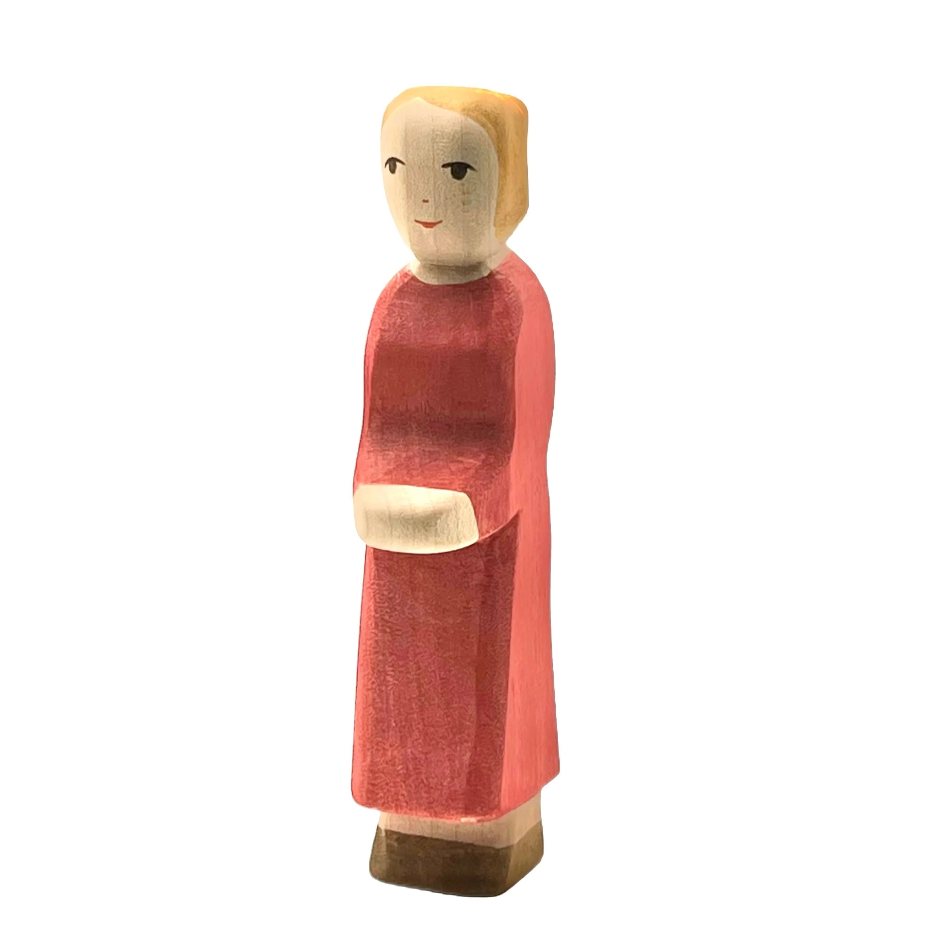 Handcrafted Open Ended Wooden Toy Figure Family - Mother - Image 2